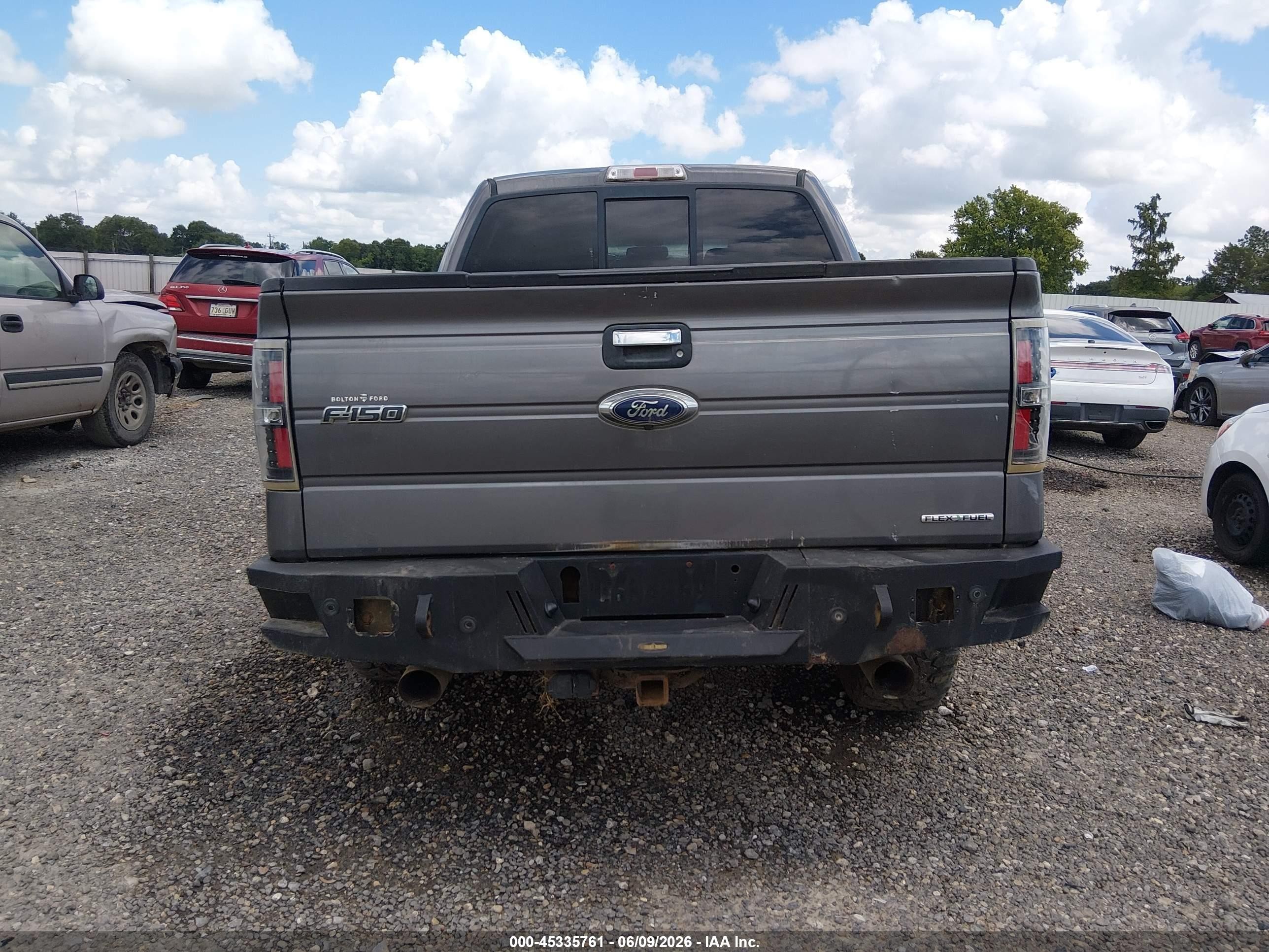 2013 Ford F-150 Xlt Gray vin: 1FTFW1EF1DKG18448