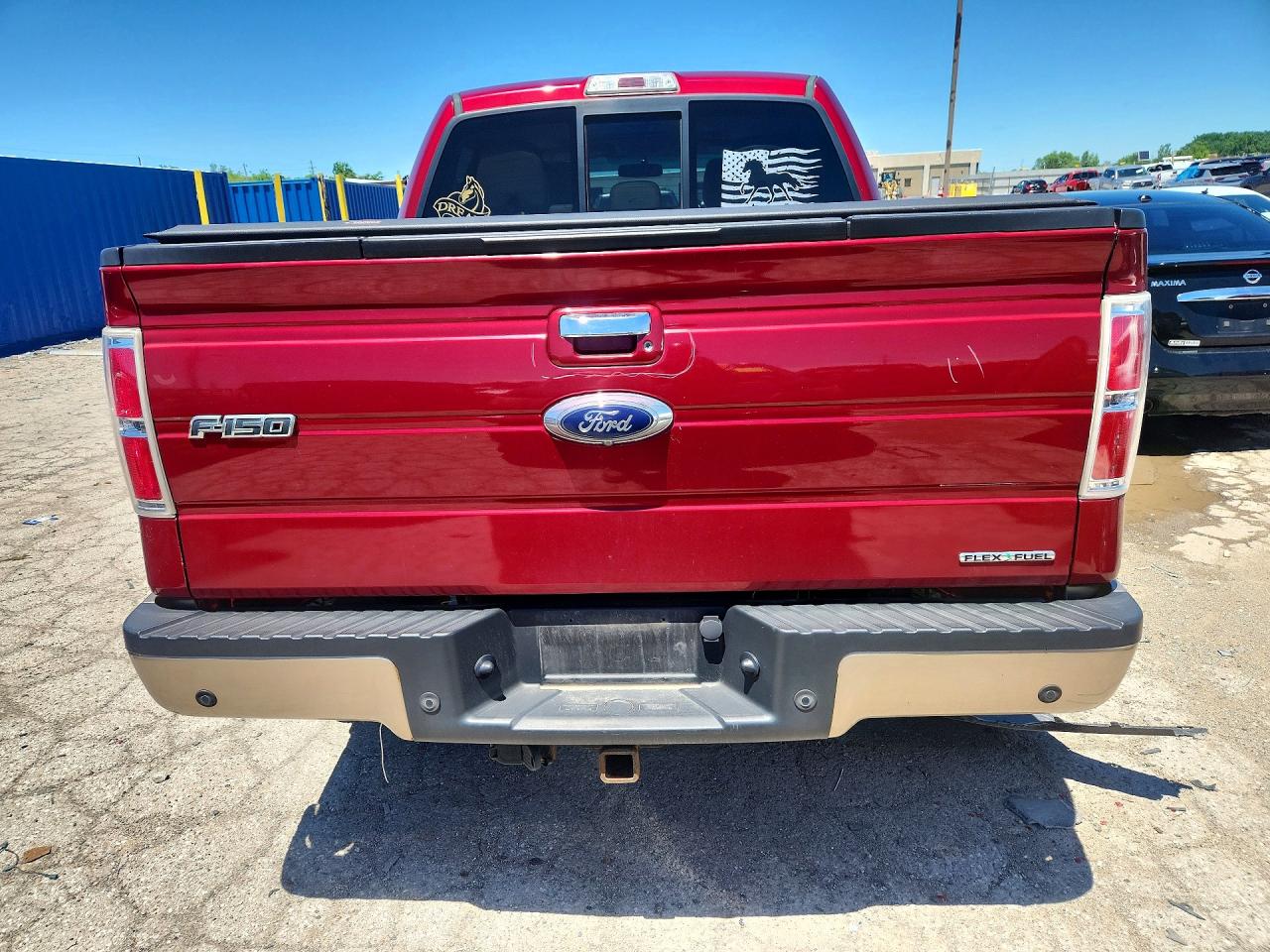 2014 Ford F150 Supercrew Red vin: 1FTFW1EF1EFA07149