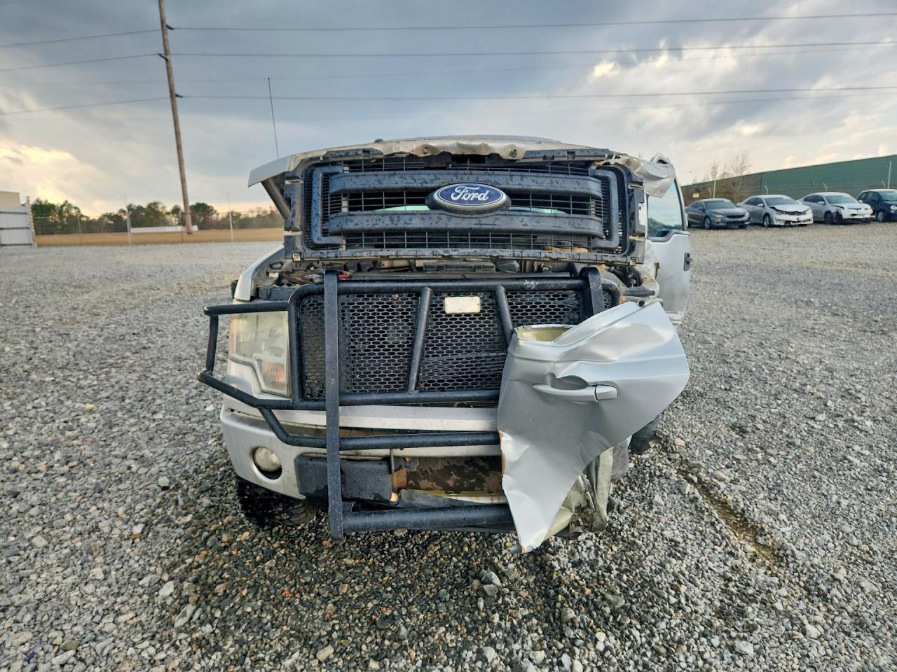 2014 Ford F150 Supercrew Gray vin: 1FTFW1EF1EFA23447