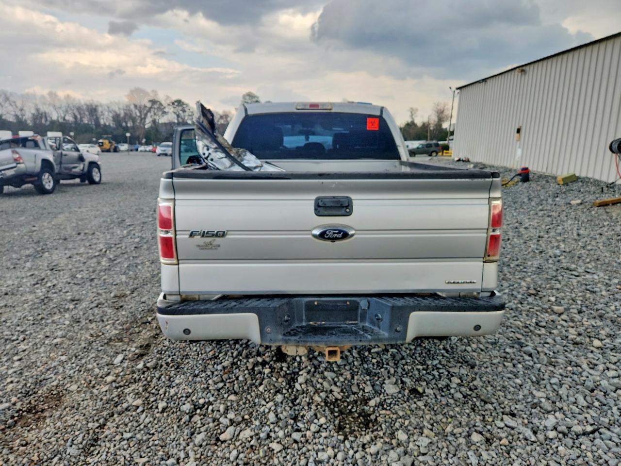 2014 Ford F150 Supercrew Gray vin: 1FTFW1EF1EFA23447