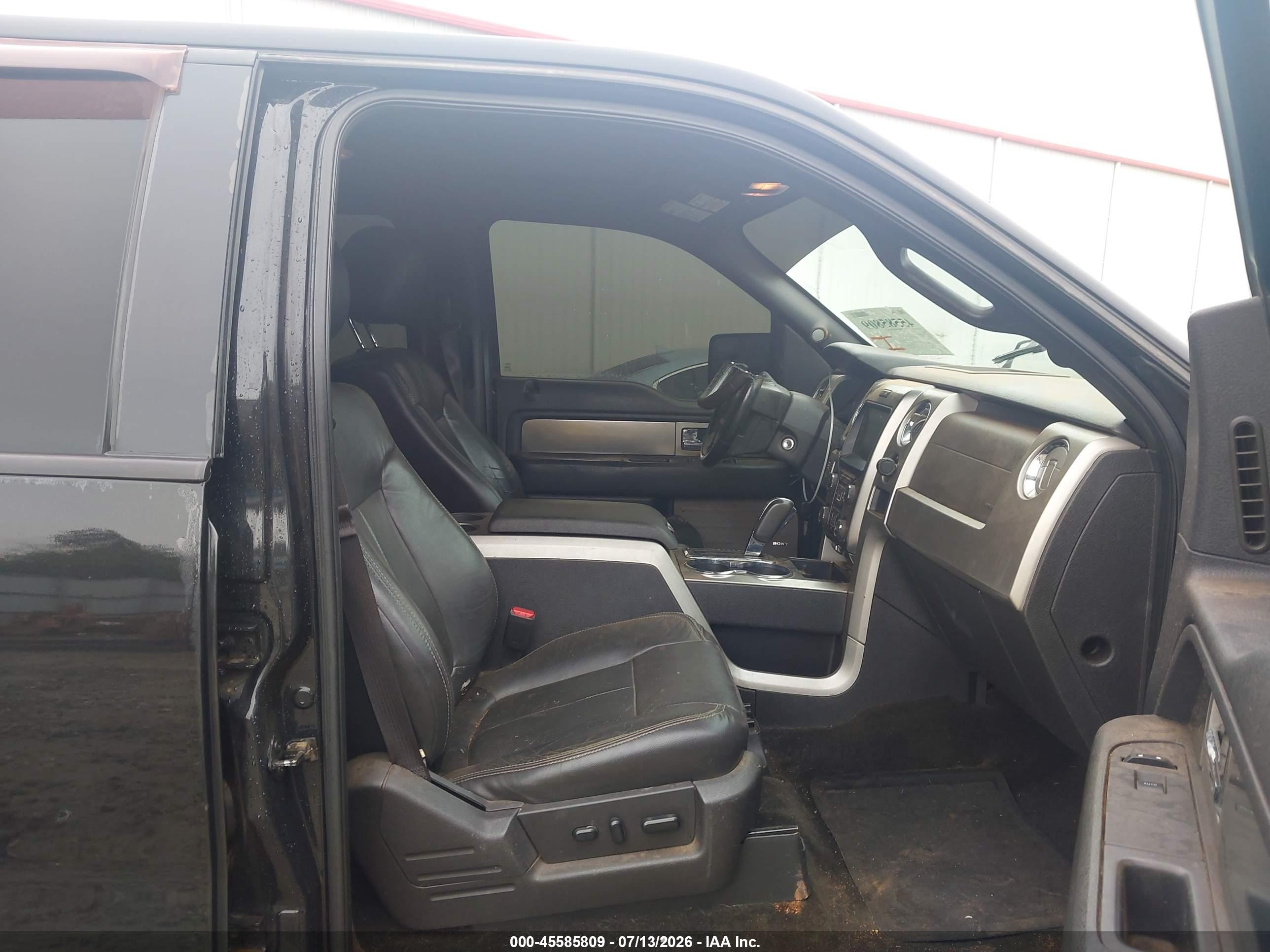 2014 Ford F-150 Fx4 Black vin: 1FTFW1EF1EFA33573