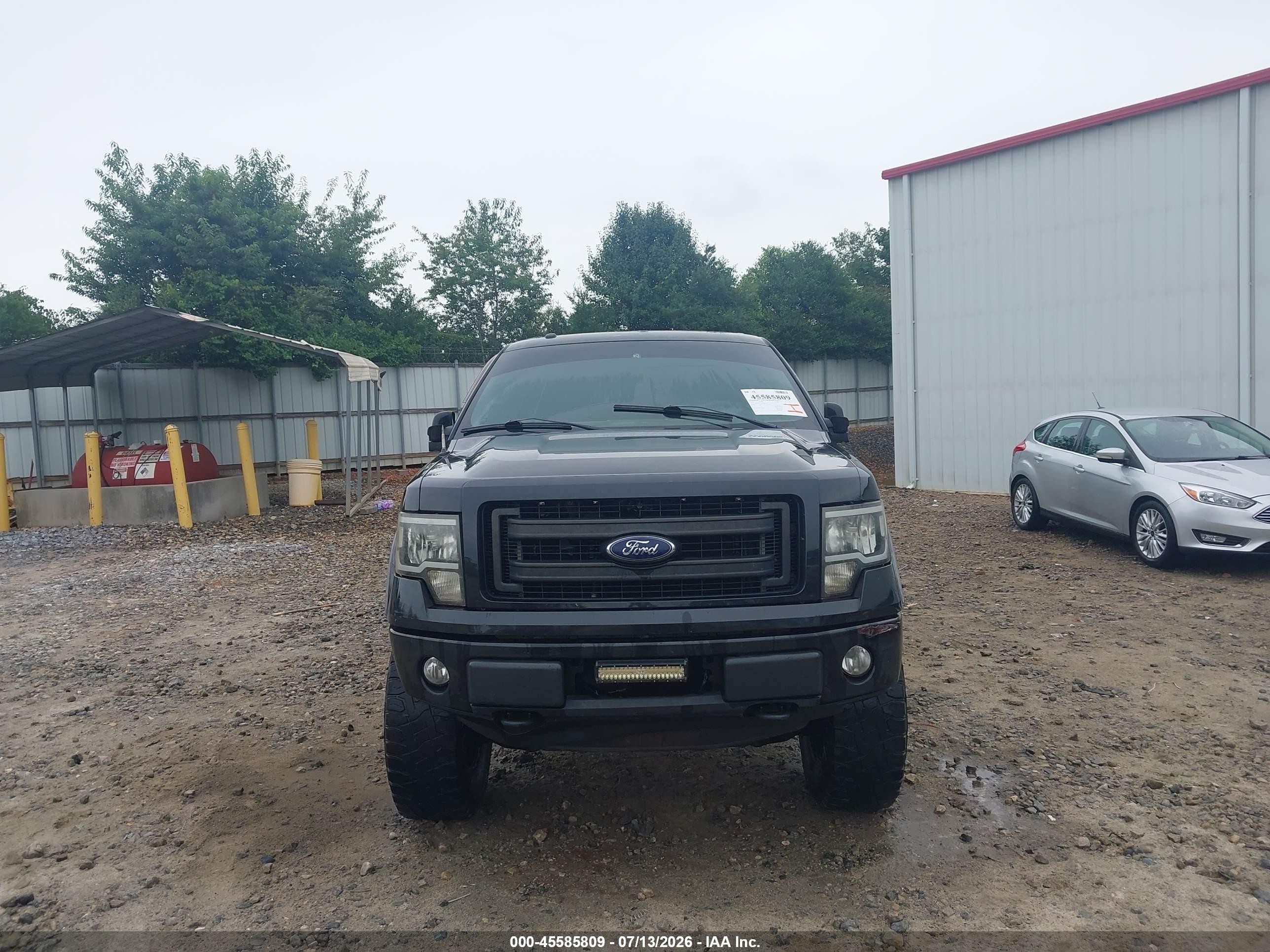 2014 Ford F-150 Fx4 Black vin: 1FTFW1EF1EFA33573