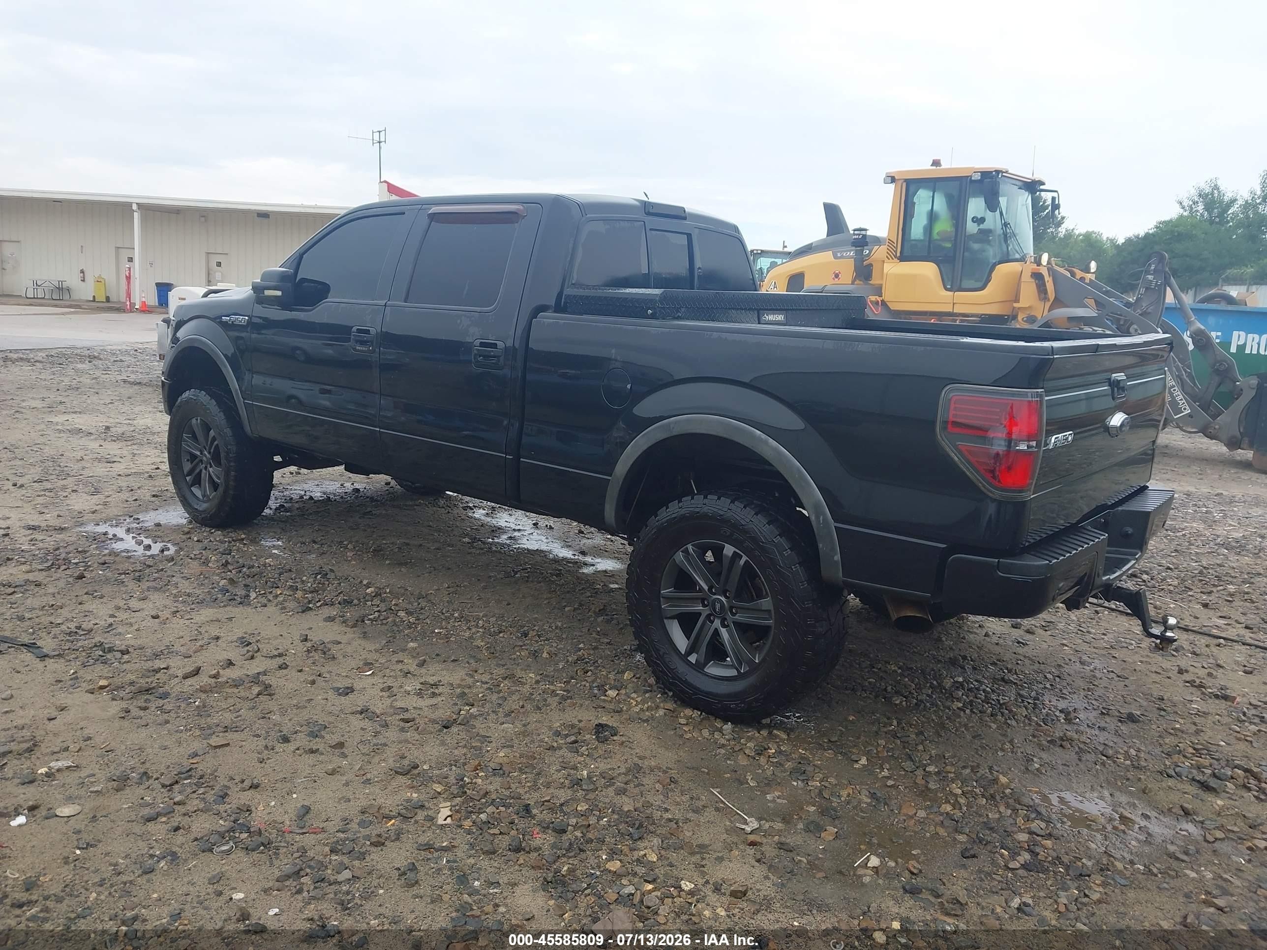2014 Ford F-150 Fx4 Black vin: 1FTFW1EF1EFA33573