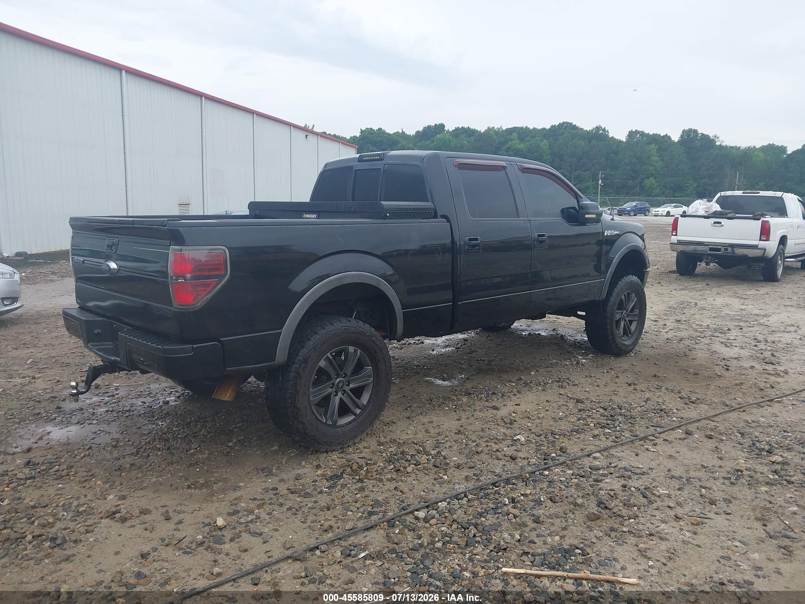 2014 Ford F-150 Fx4 Black vin: 1FTFW1EF1EFA33573