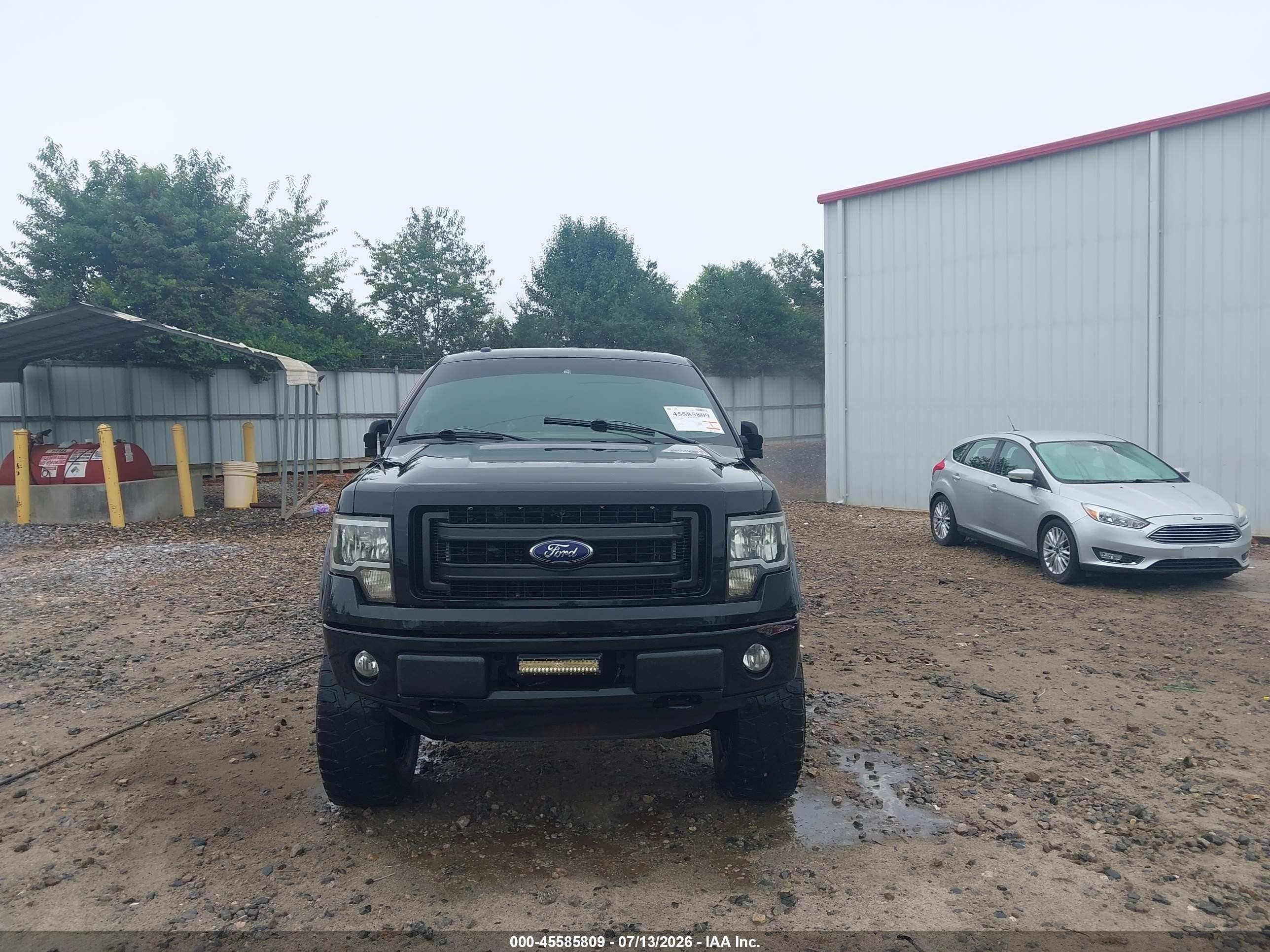 2014 Ford F-150 Fx4 Black vin: 1FTFW1EF1EFA33573