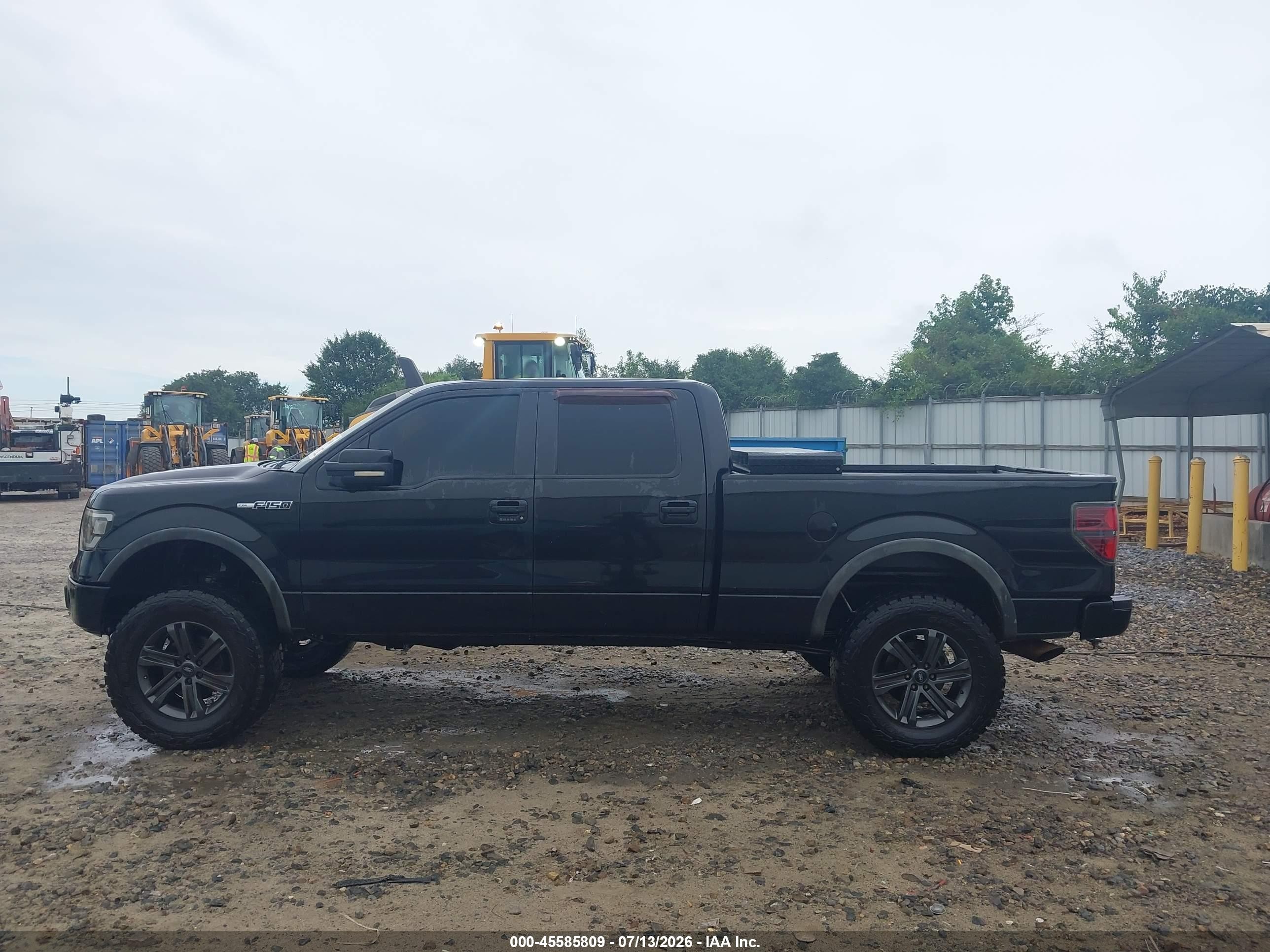 2014 Ford F-150 Fx4 Black vin: 1FTFW1EF1EFA33573