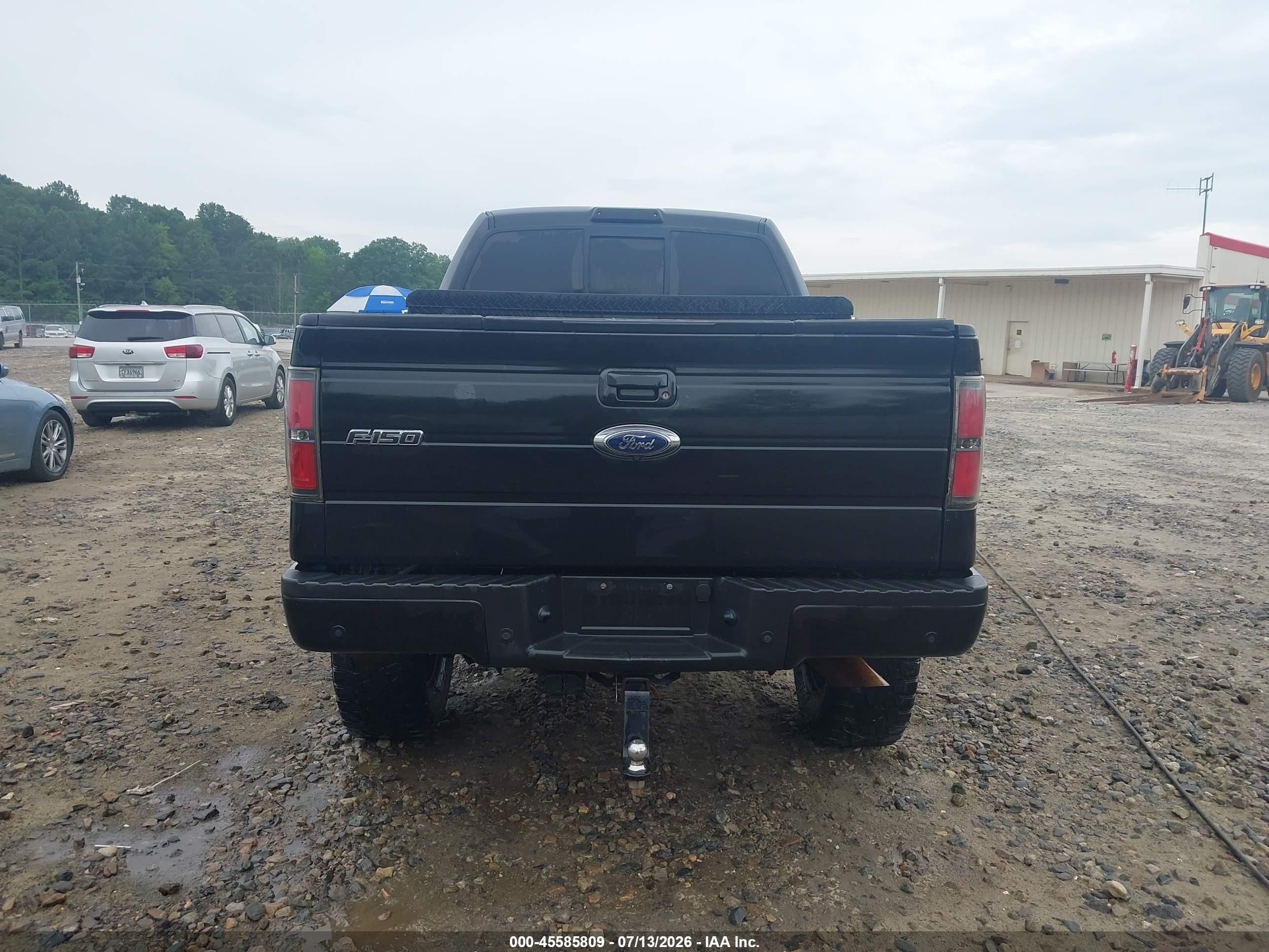 2014 Ford F-150 Fx4 Black vin: 1FTFW1EF1EFA33573