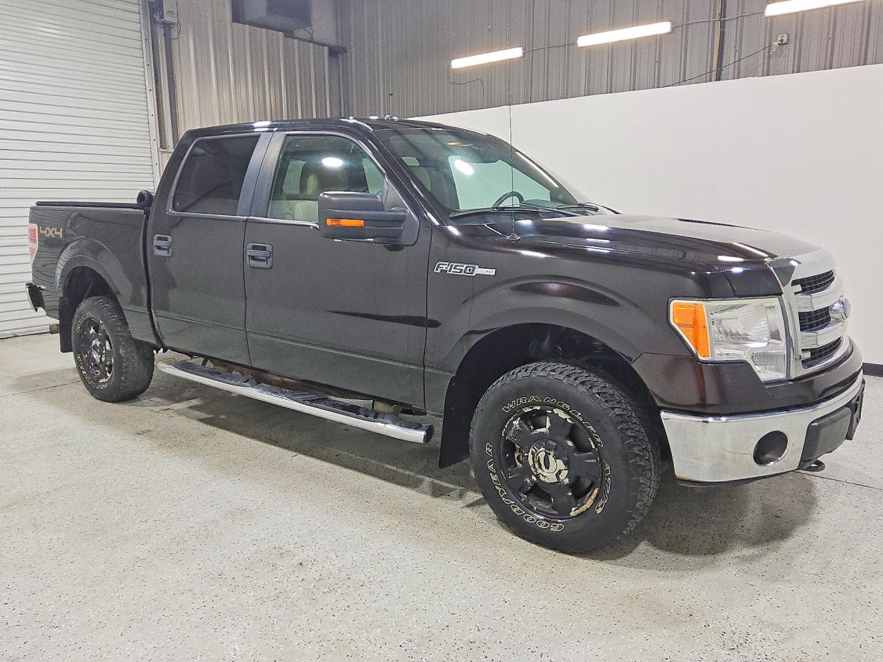 2014 Ford F150 Supercrew Black vin: 1FTFW1EF1EFA47392