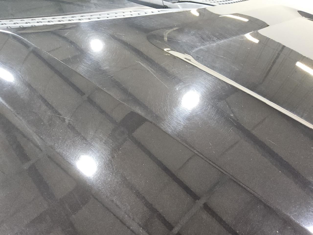 2014 Ford F150 Supercrew Black vin: 1FTFW1EF1EFA47392 Damage: Hood, Heavy Scratch, > 12 Inches