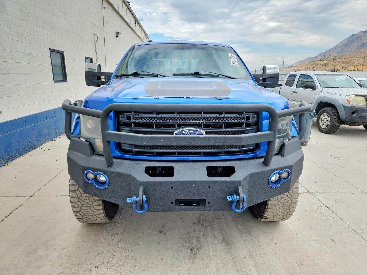 2014 Ford F150 Supercrew Blue vin: 1FTFW1EF1EFA52205