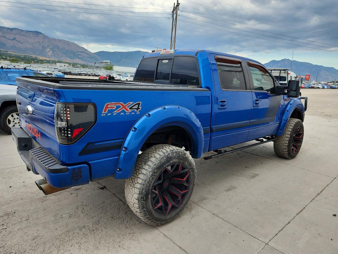 2014 Ford F150 Supercrew Blue vin: 1FTFW1EF1EFA52205