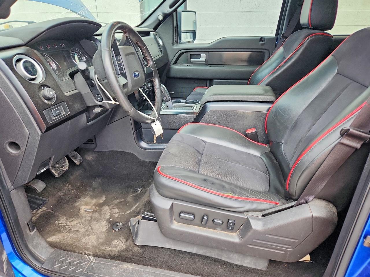 2014 Ford F150 Supercrew Blue vin: 1FTFW1EF1EFA52205