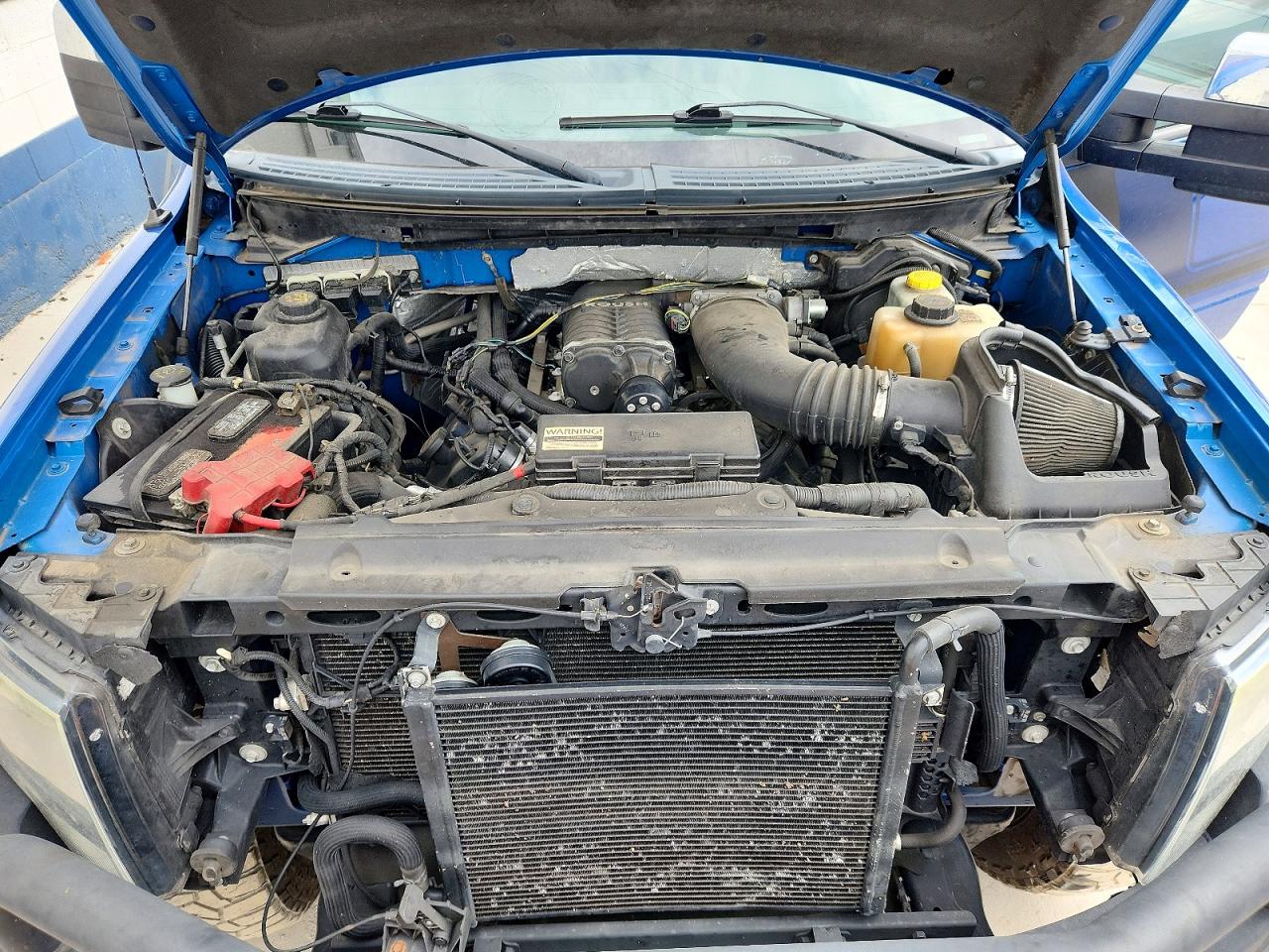 2014 Ford F150 Supercrew Blue vin: 1FTFW1EF1EFA52205