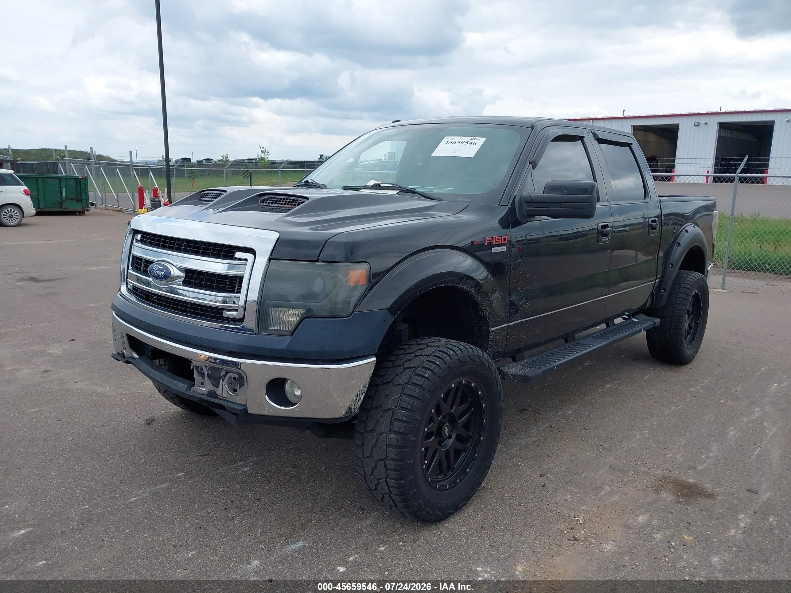 2014 Ford F-150 Fx4 Black vin: 1FTFW1EF1EFA64807