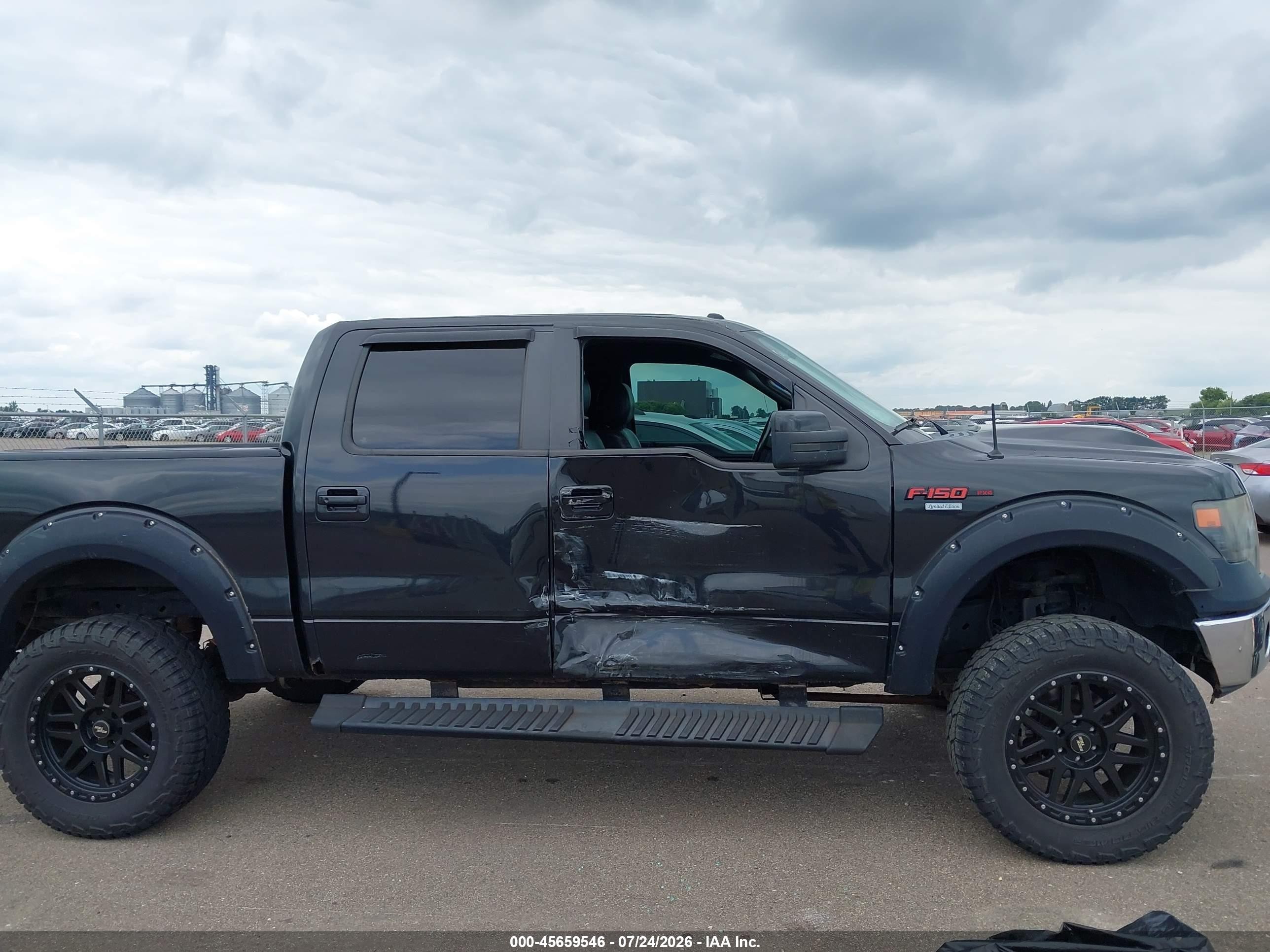 2014 Ford F-150 Fx4 Black vin: 1FTFW1EF1EFA64807