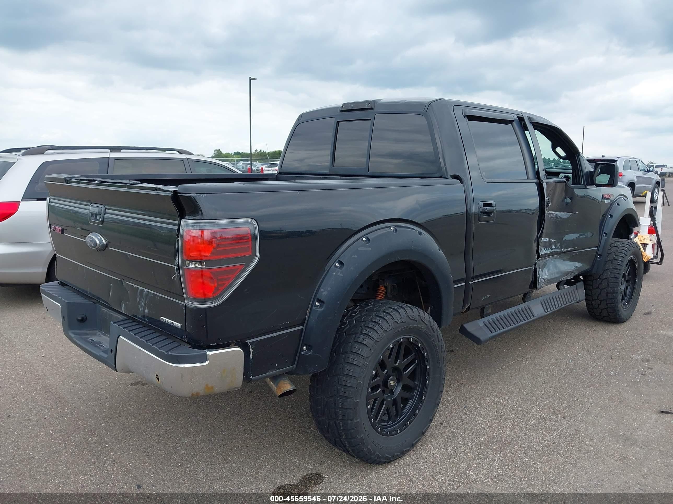 2014 Ford F-150 Fx4 Black vin: 1FTFW1EF1EFA64807