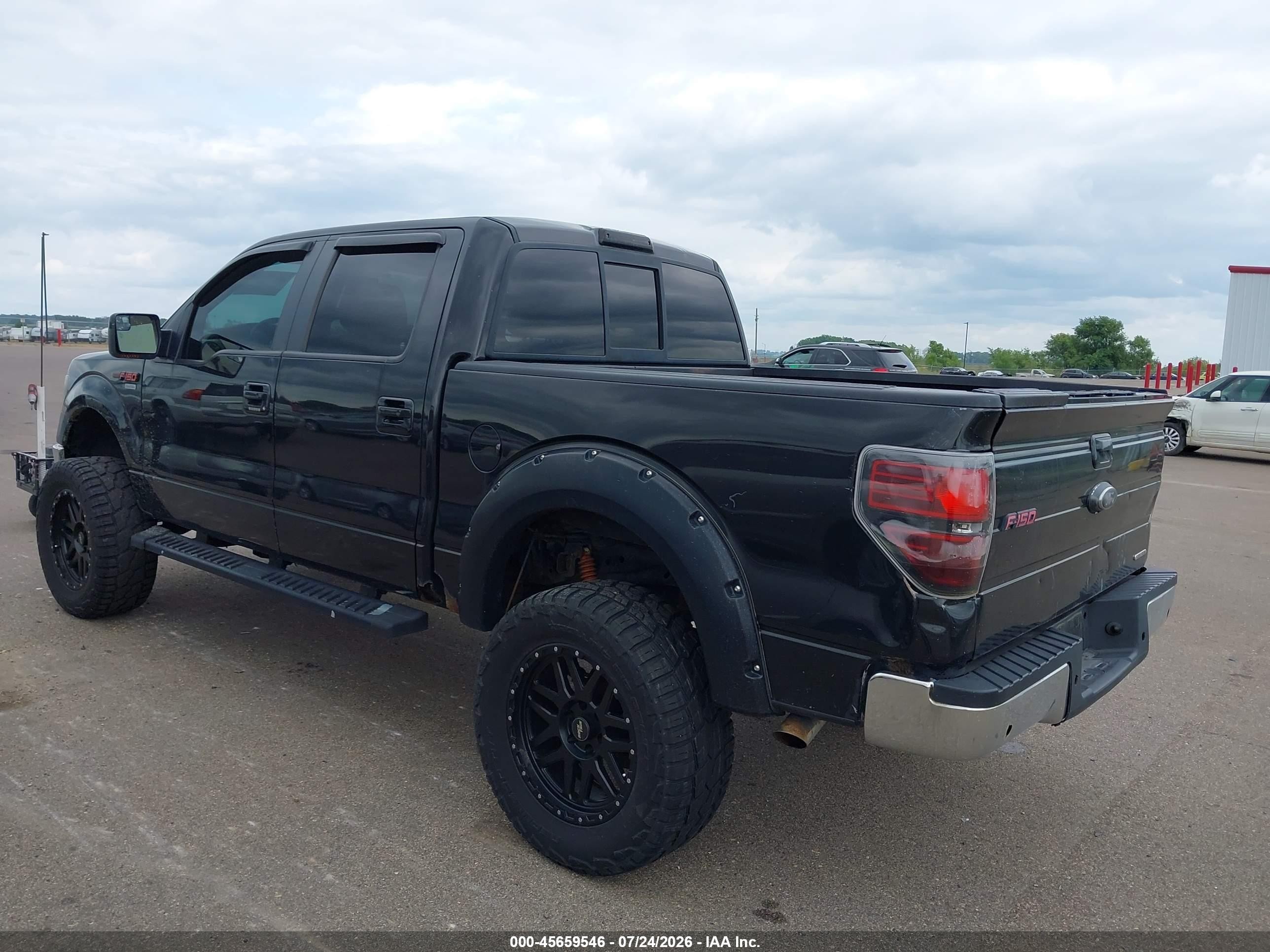 2014 Ford F-150 Fx4 Black vin: 1FTFW1EF1EFA64807