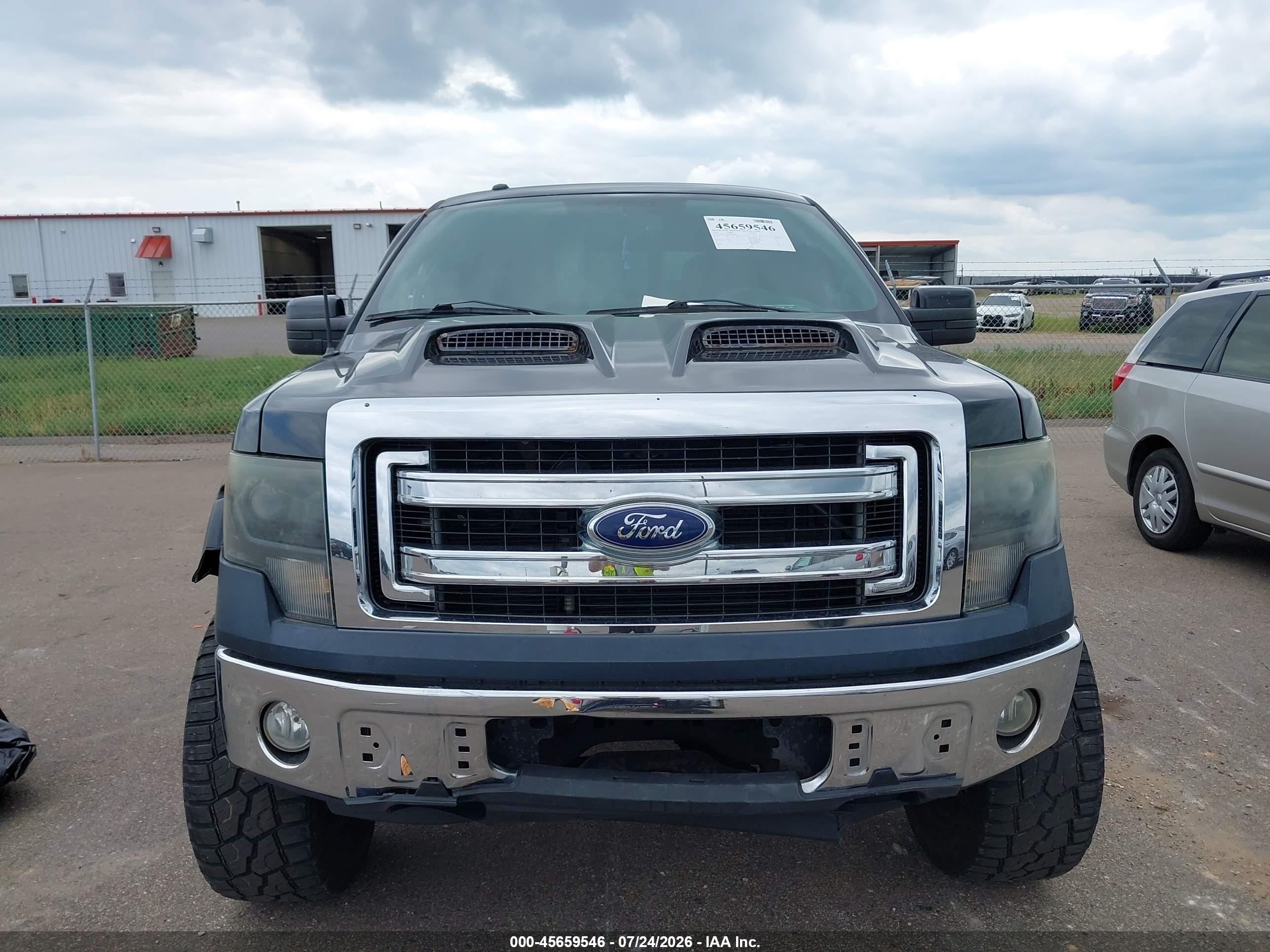 2014 Ford F-150 Fx4 Black vin: 1FTFW1EF1EFA64807