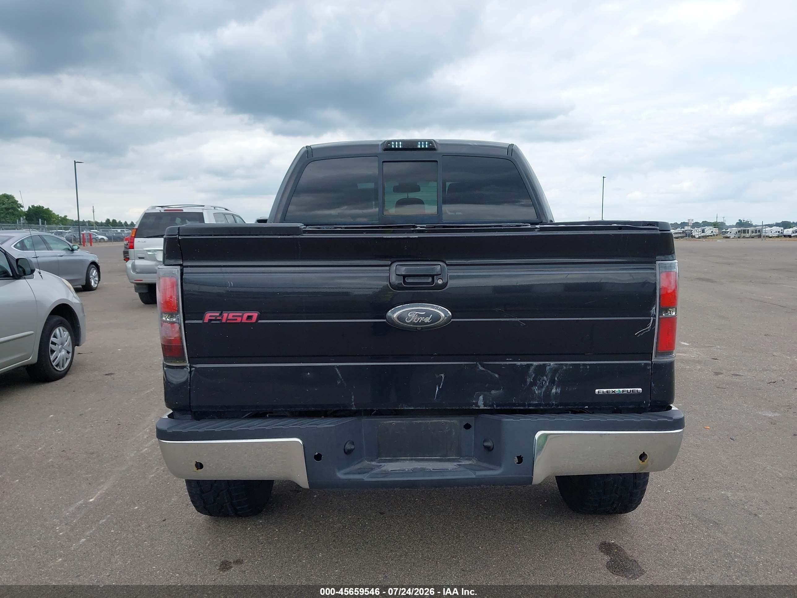 2014 Ford F-150 Fx4 Black vin: 1FTFW1EF1EFA64807