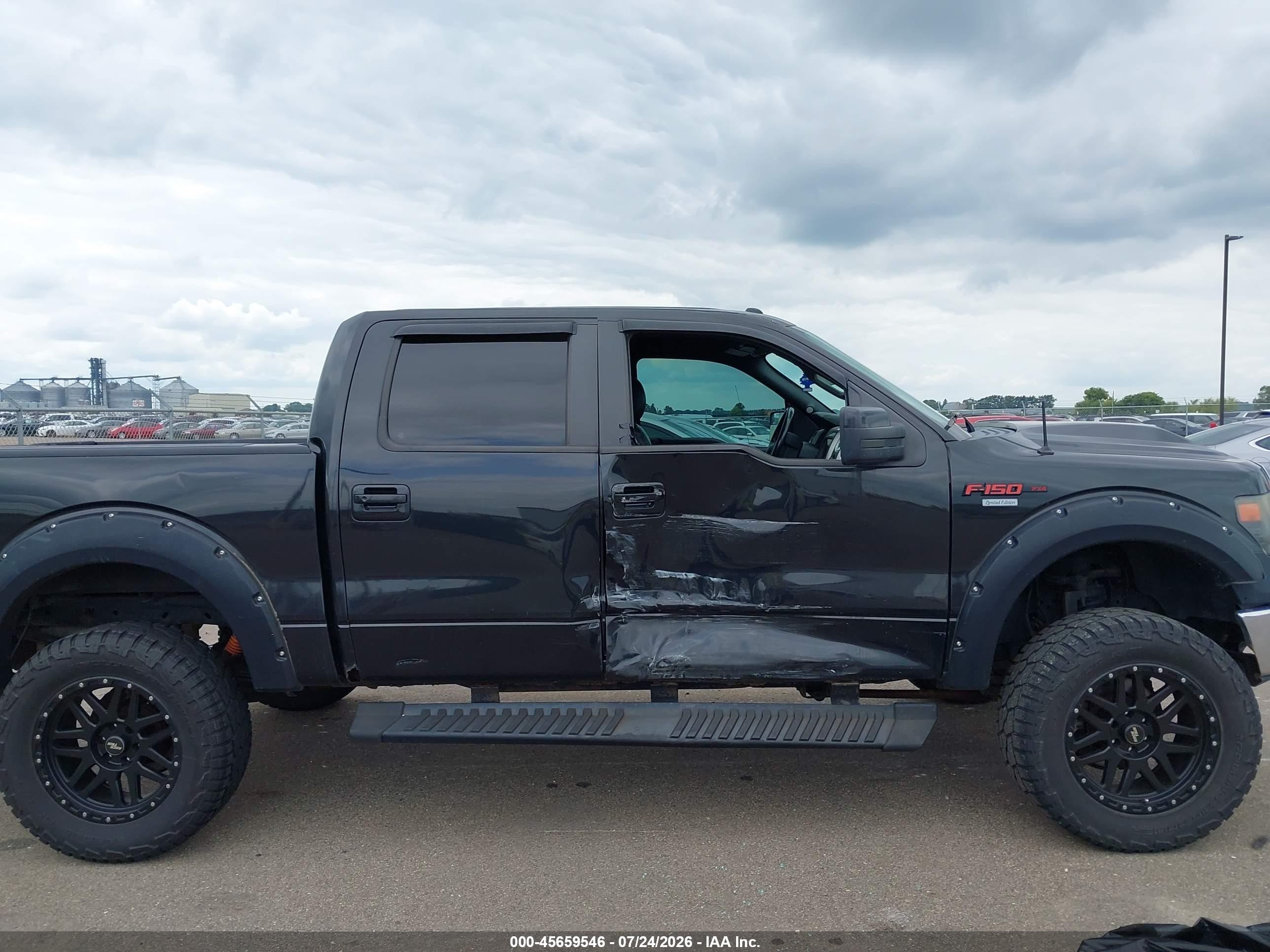 2014 Ford F-150 Fx4 Black vin: 1FTFW1EF1EFA64807