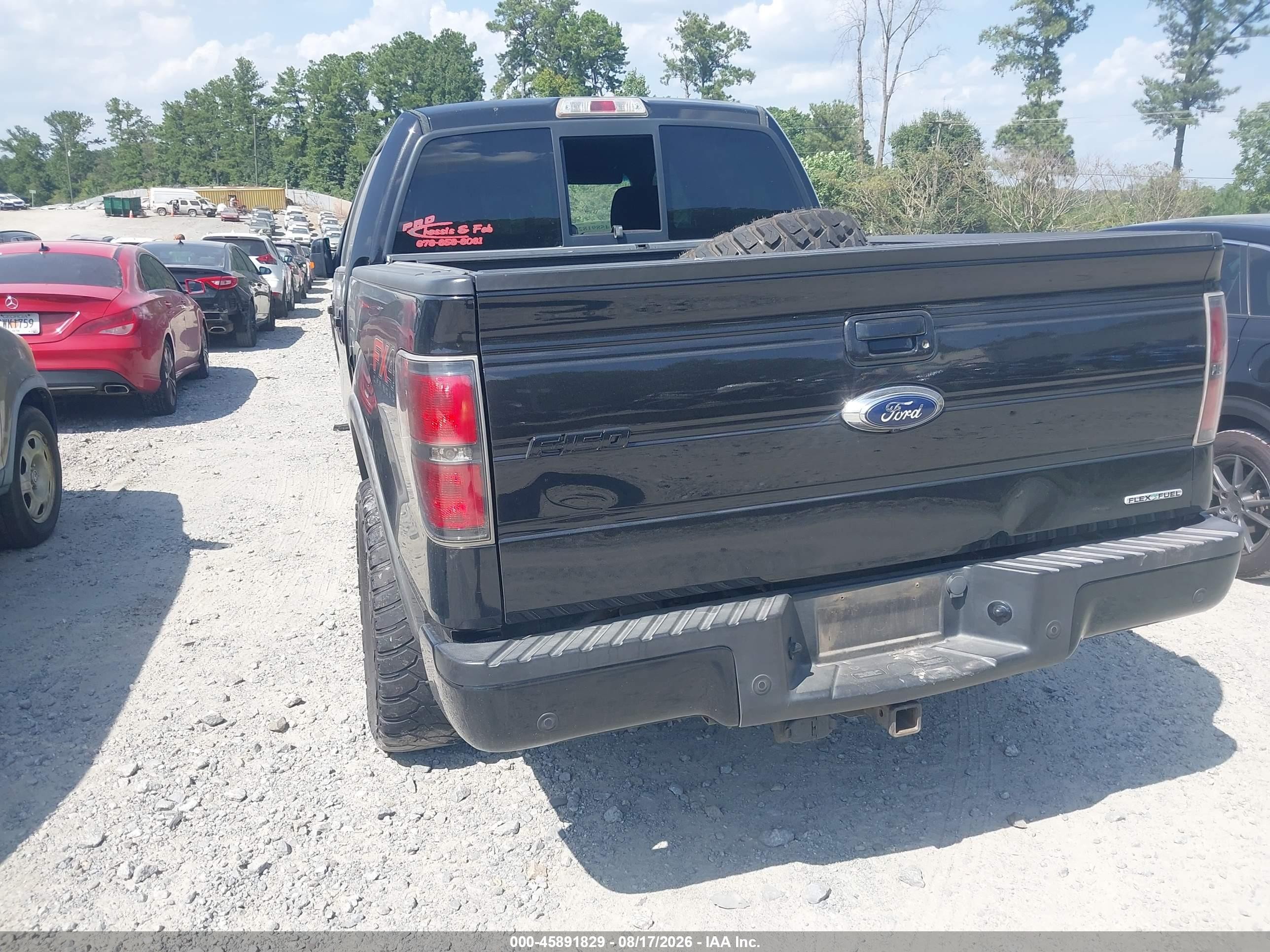 2014 Ford F-150 Fx4 Black vin: 1FTFW1EF1EFA66301
