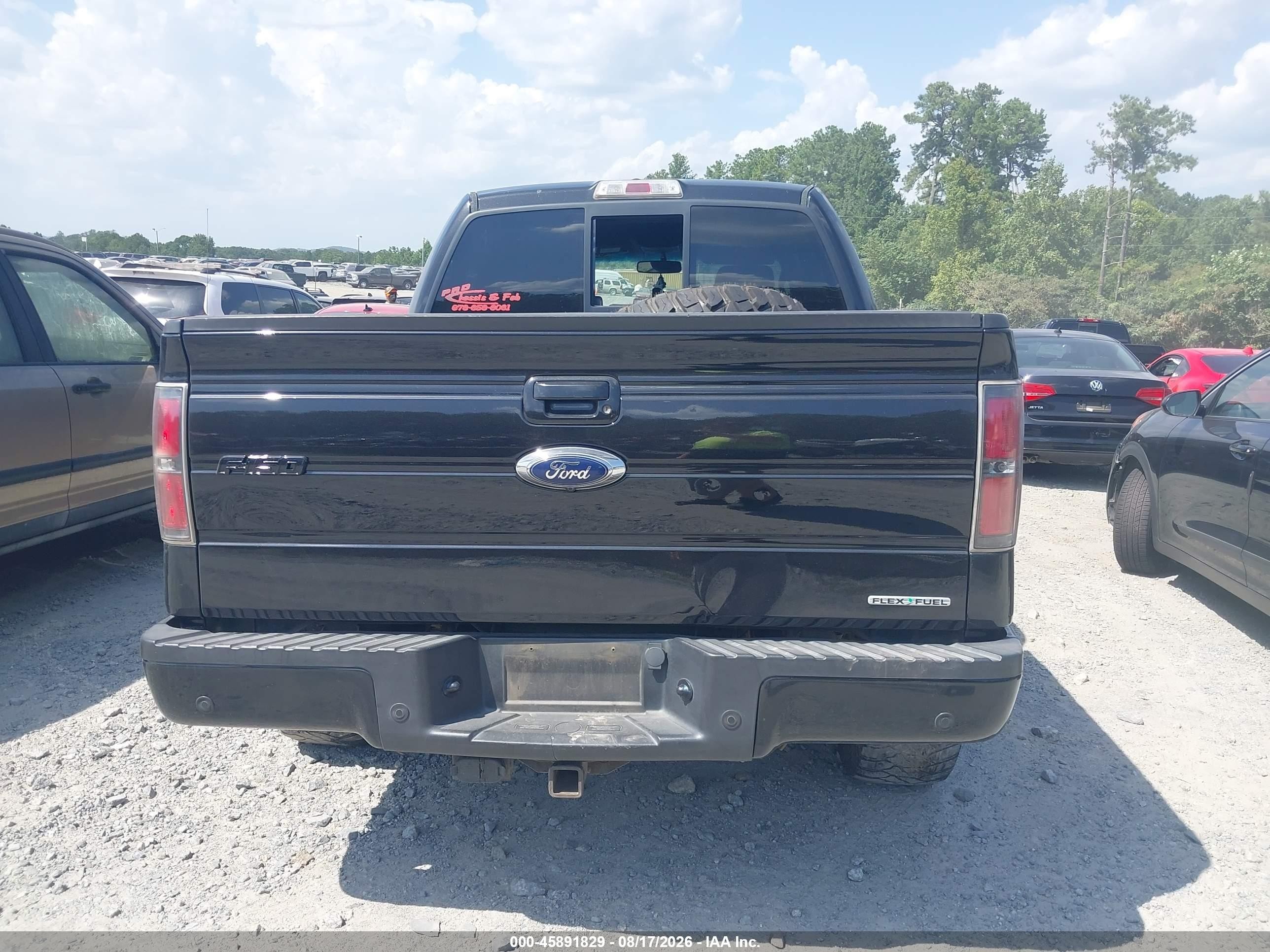 2014 Ford F-150 Fx4 Black vin: 1FTFW1EF1EFA66301