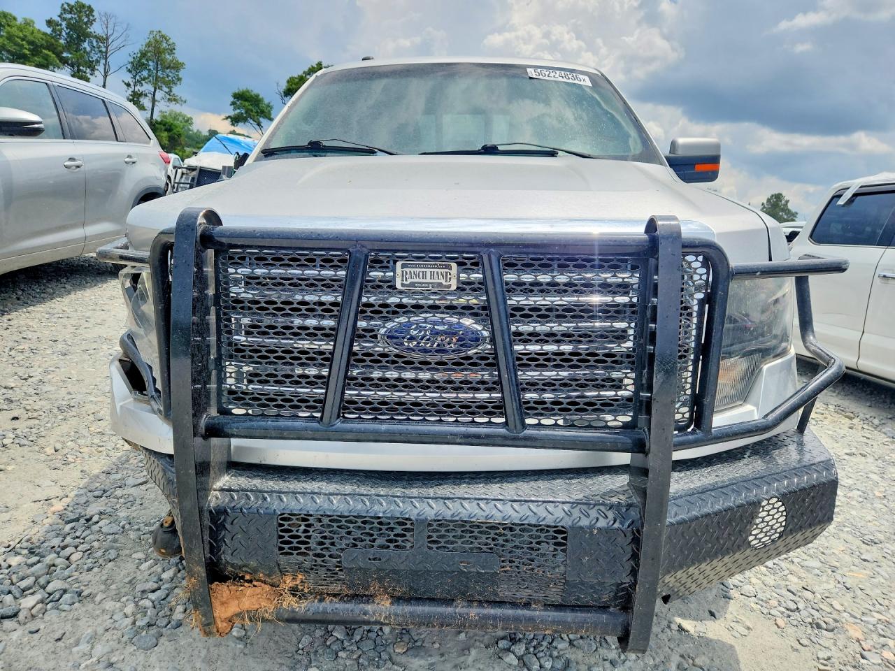 2014 Ford F150 Supercrew Silver vin: 1FTFW1EF1EFA81719