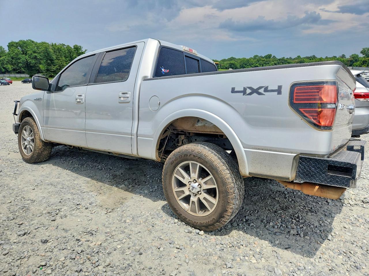 2014 Ford F150 Supercrew Silver vin: 1FTFW1EF1EFA81719