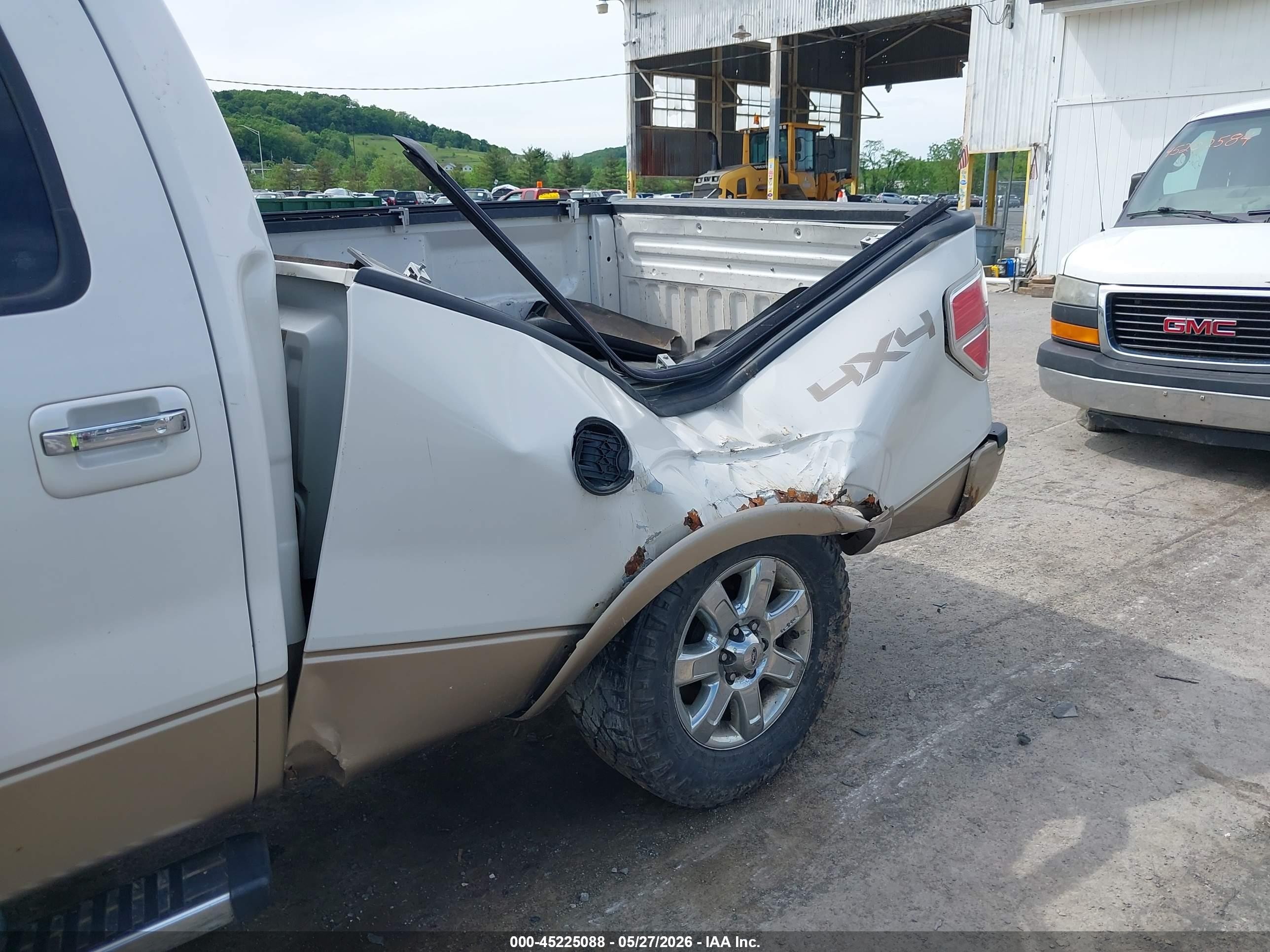 2014 Ford F-150 Lariat Белый vin: 1FTFW1EF1EFA89237