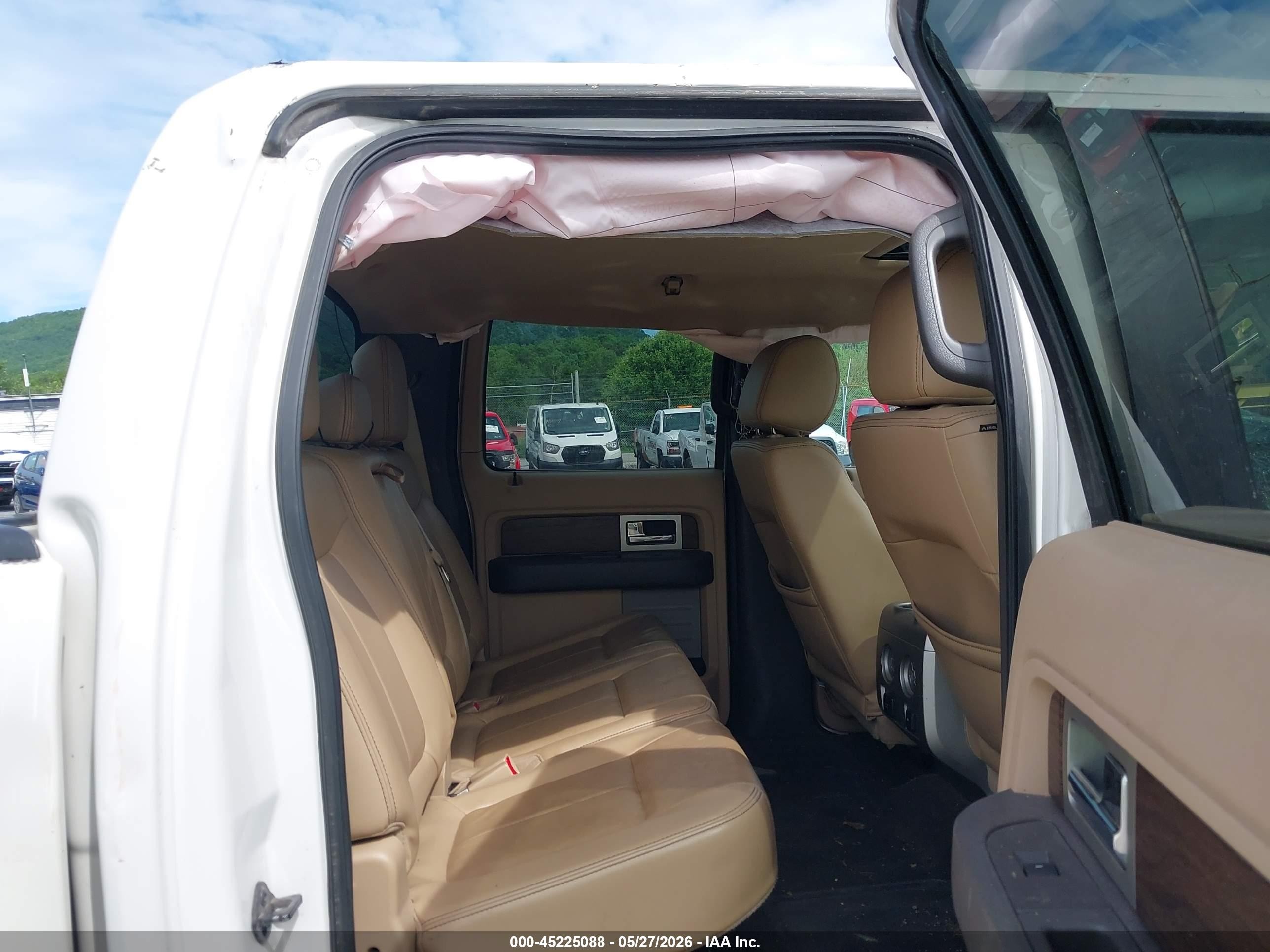 2014 Ford F-150 Lariat Белый vin: 1FTFW1EF1EFA89237