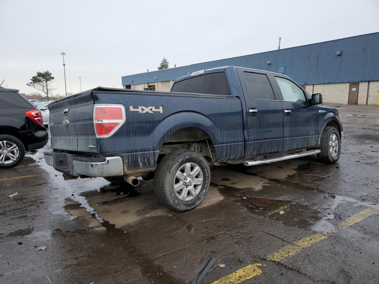 2014 Ford F150 Supercrew Blue vin: 1FTFW1EF1EFA91361