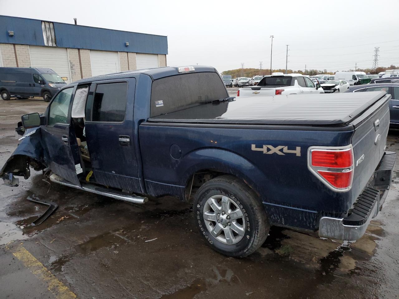 2014 Ford F150 Supercrew Blue vin: 1FTFW1EF1EFA91361