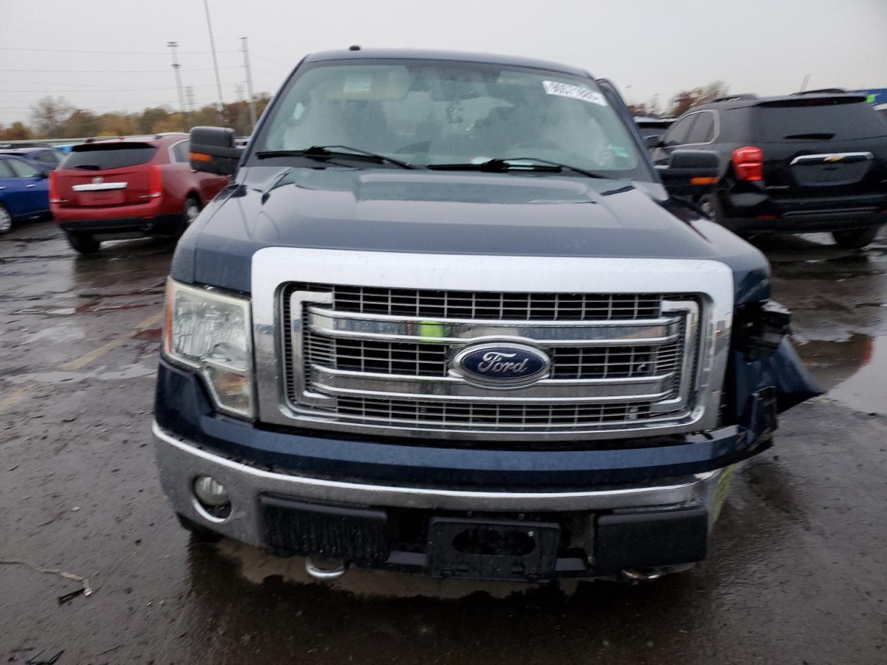 2014 Ford F150 Supercrew Blue vin: 1FTFW1EF1EFA91361