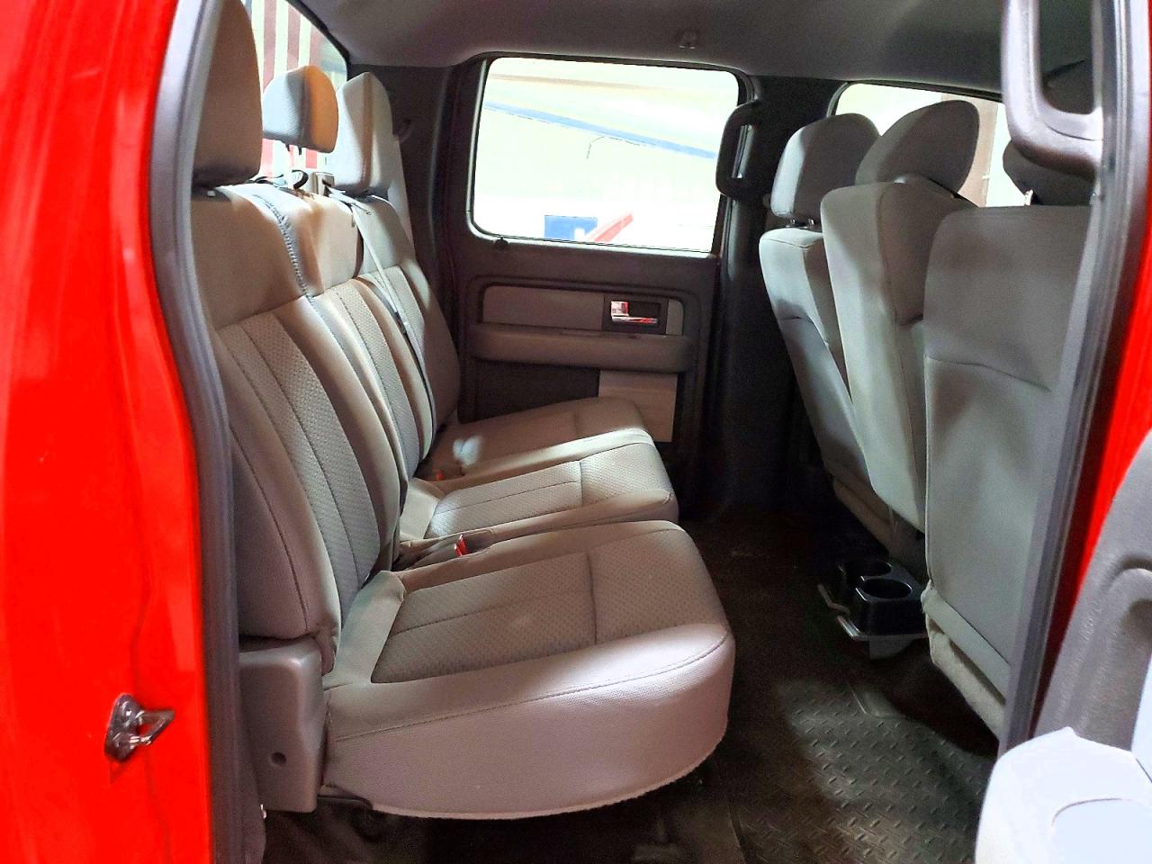 2014 Ford F150 Supercrew Red vin: 1FTFW1EF1EFB58766