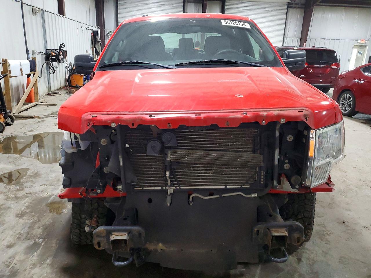 2014 Ford F150 Supercrew Red vin: 1FTFW1EF1EFB58766