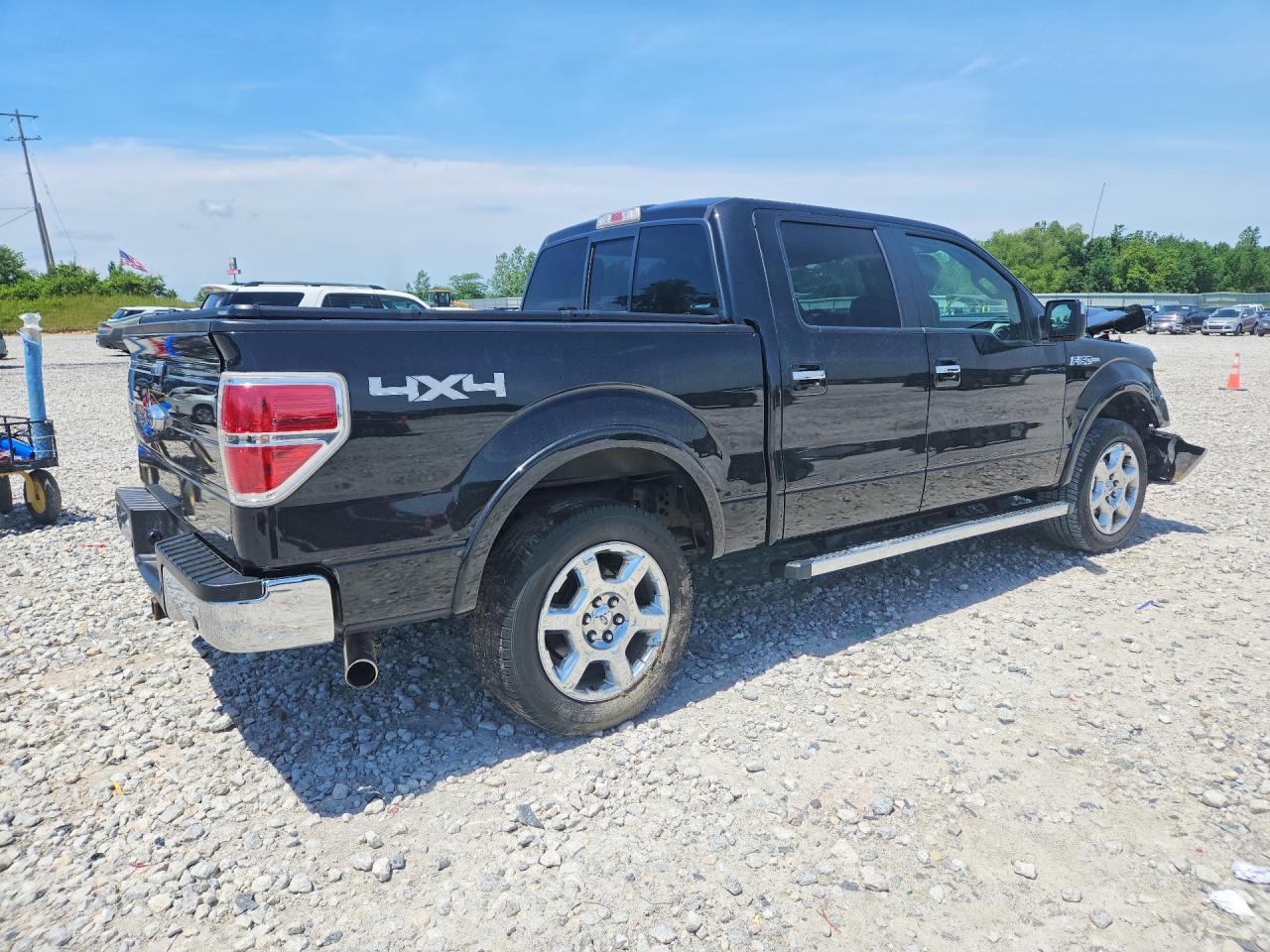 2014 Ford F150 Supercrew Black vin: 1FTFW1EF1EFC49939