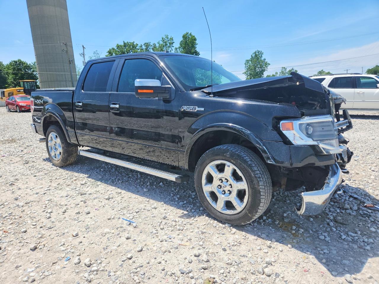 2014 Ford F150 Supercrew Black vin: 1FTFW1EF1EFC49939