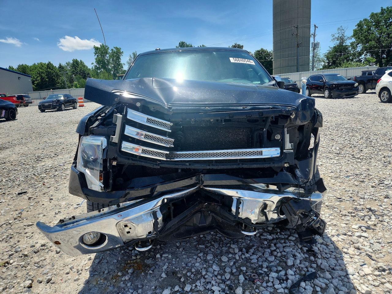 2014 Ford F150 Supercrew Black vin: 1FTFW1EF1EFC49939