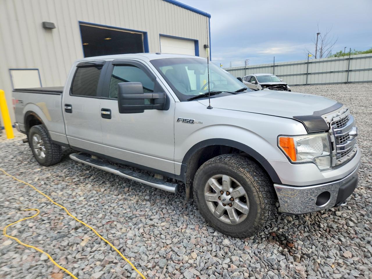 2014 Ford F150 Supercrew Silver vin: 1FTFW1EF1EFC56583