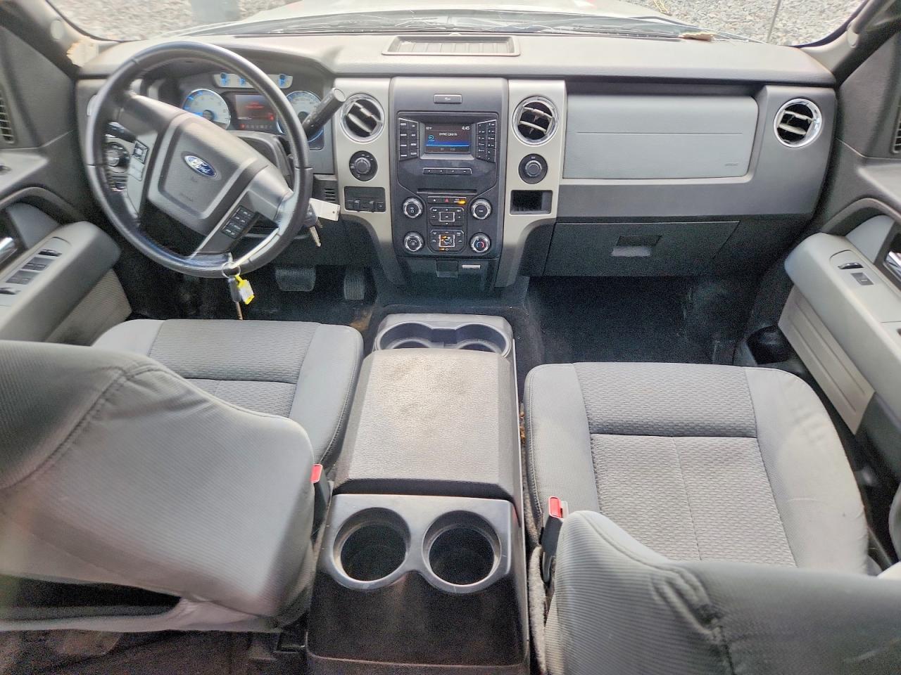 2014 Ford F150 Supercrew Silver vin: 1FTFW1EF1EFC56583