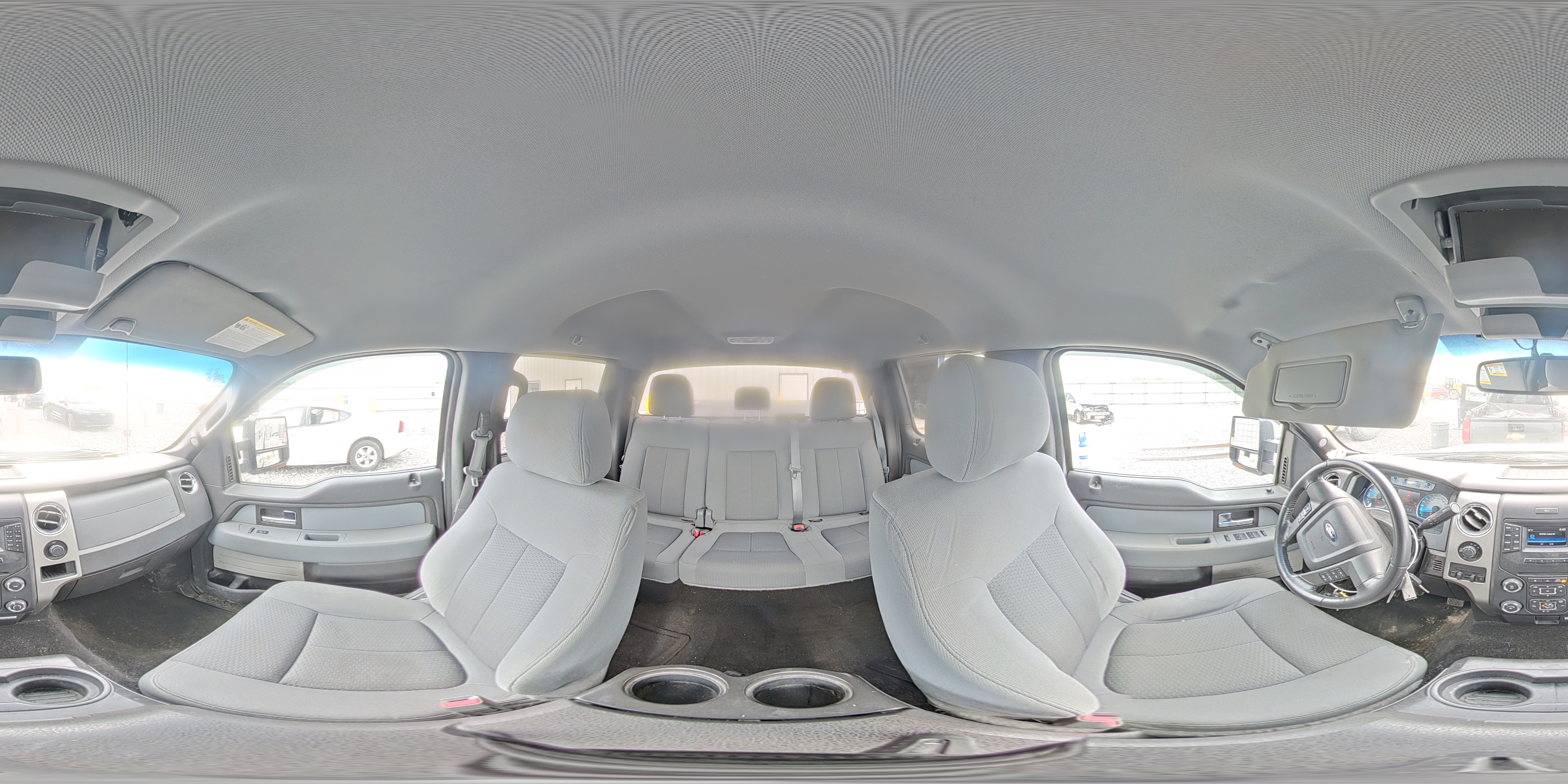 2014 Ford F150 Supercrew Silver vin: 1FTFW1EF1EFC56583