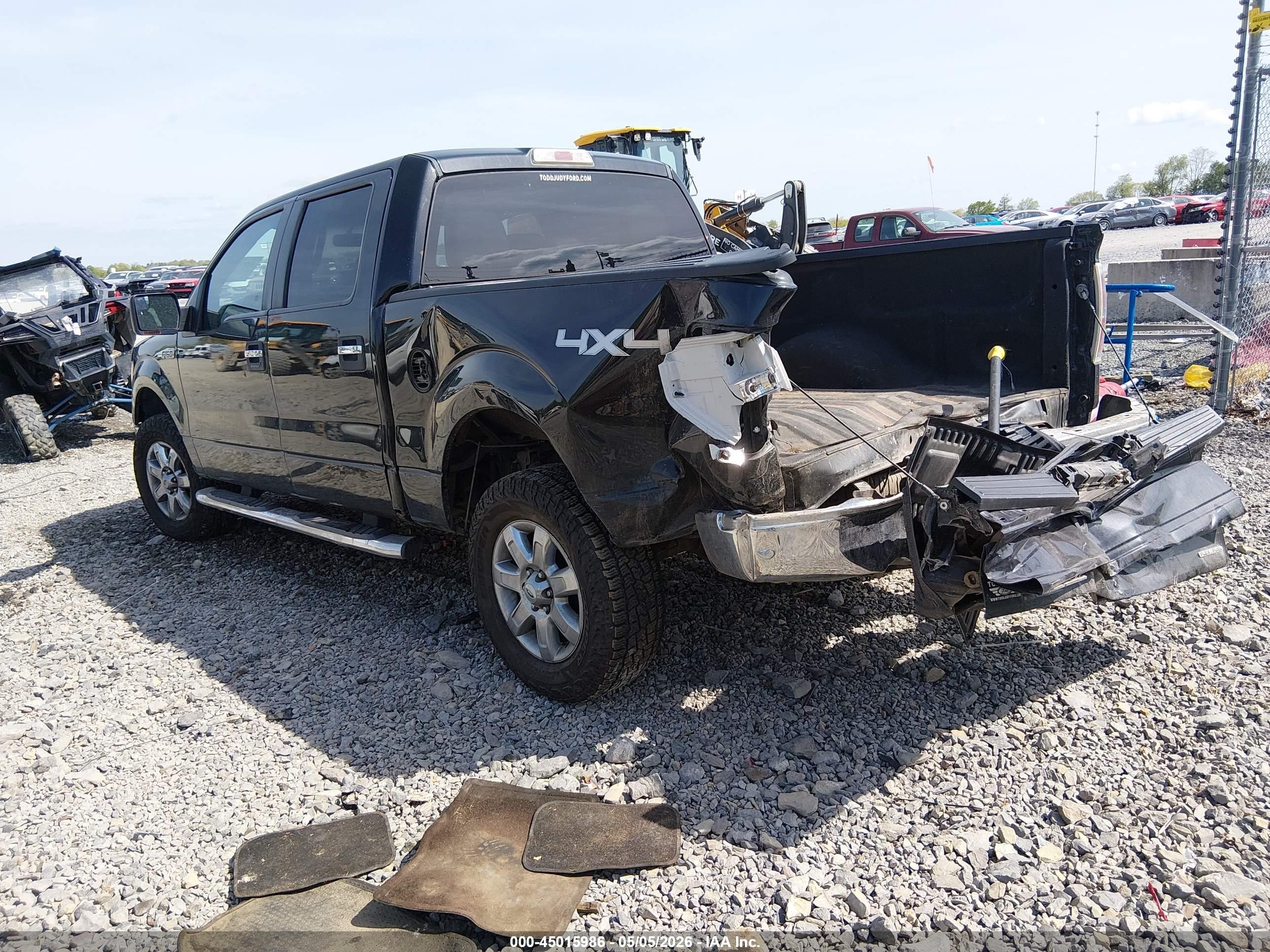 2014 Ford F-150 Xlt Black vin: 1FTFW1EF1EFC66921