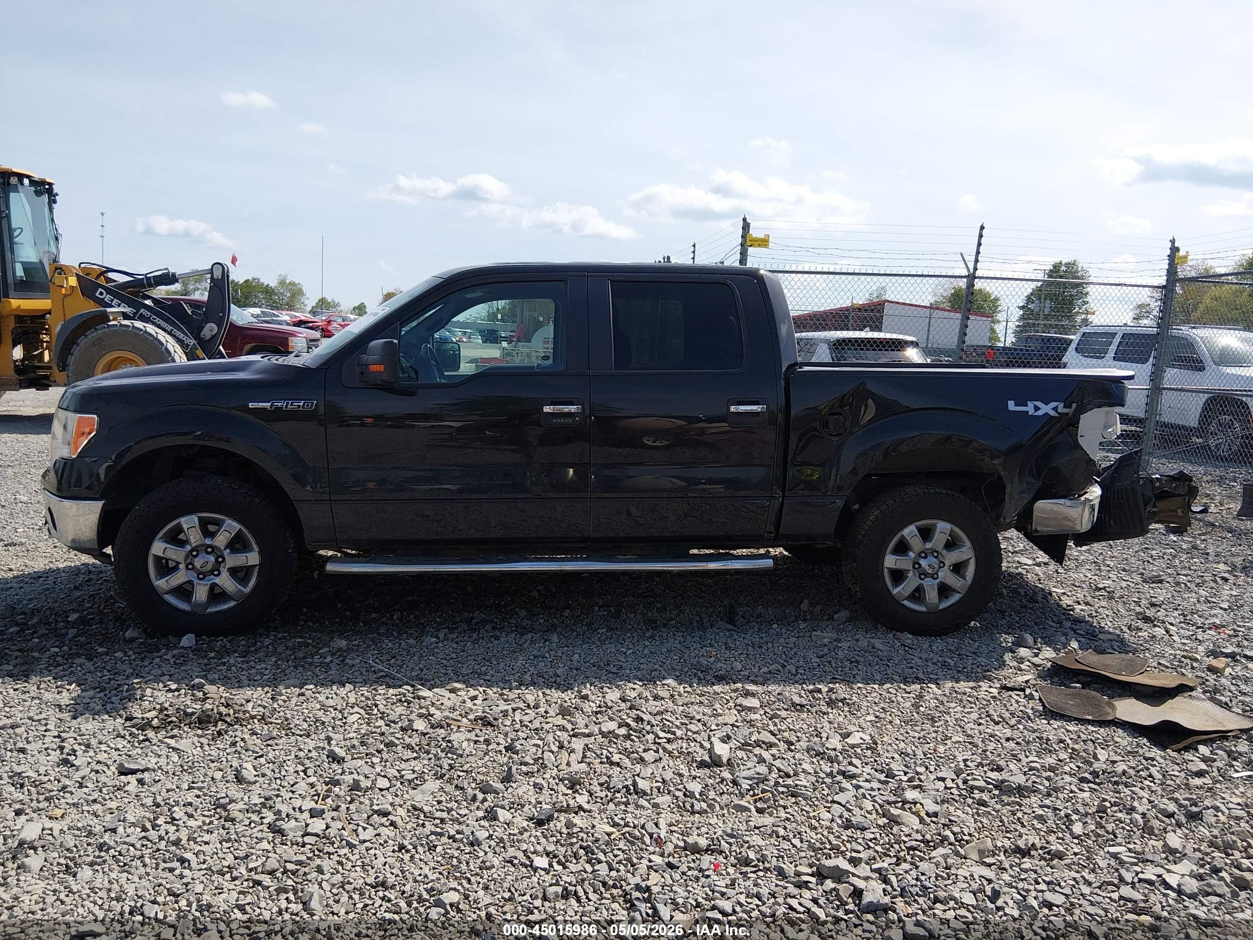 2014 Ford F-150 Xlt Black vin: 1FTFW1EF1EFC66921