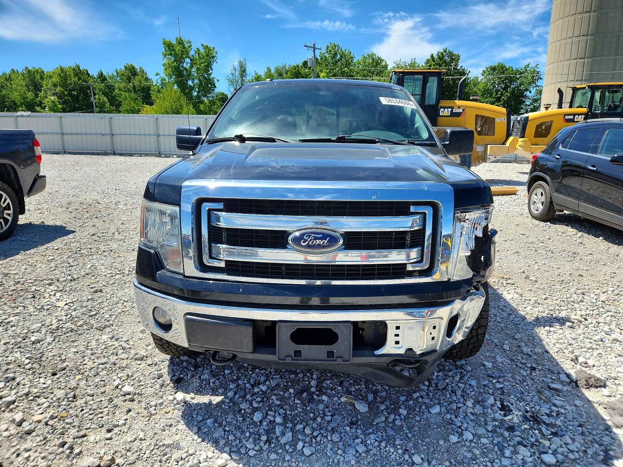 2014 Ford F150 Supercrew Black vin: 1FTFW1EF1EFC76154