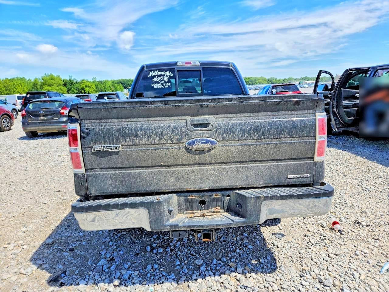 2014 Ford F150 Supercrew Black vin: 1FTFW1EF1EFC76154
