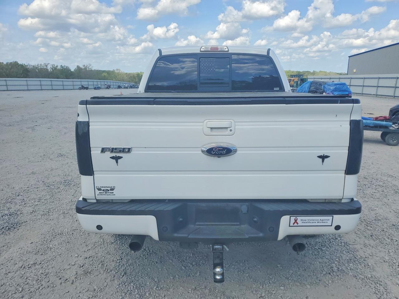 2014 Ford F150 Supercrew White vin: 1FTFW1EF1EFC77286