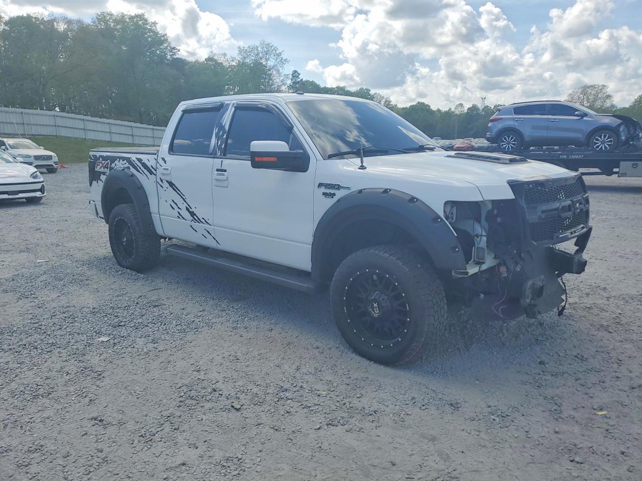 2014 Ford F150 Supercrew White vin: 1FTFW1EF1EFC77286