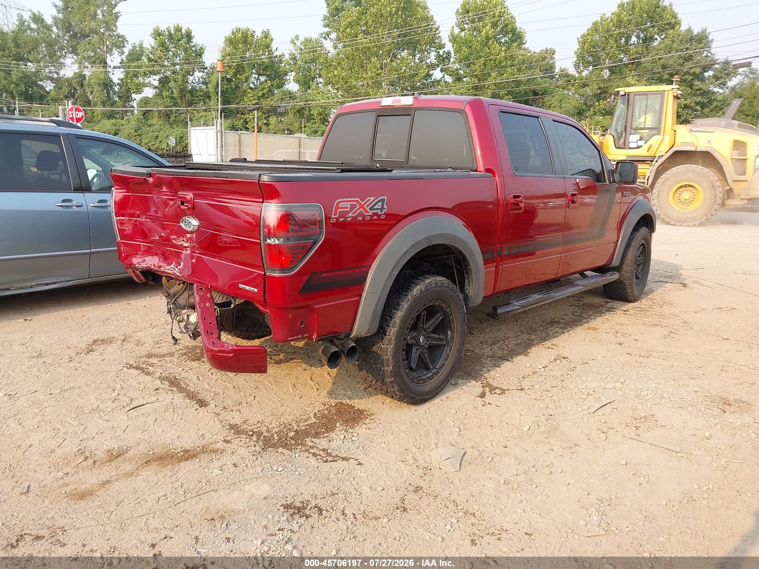 2014 Ford F-150 Fx4 Красный vin: 1FTFW1EF1EFC90832