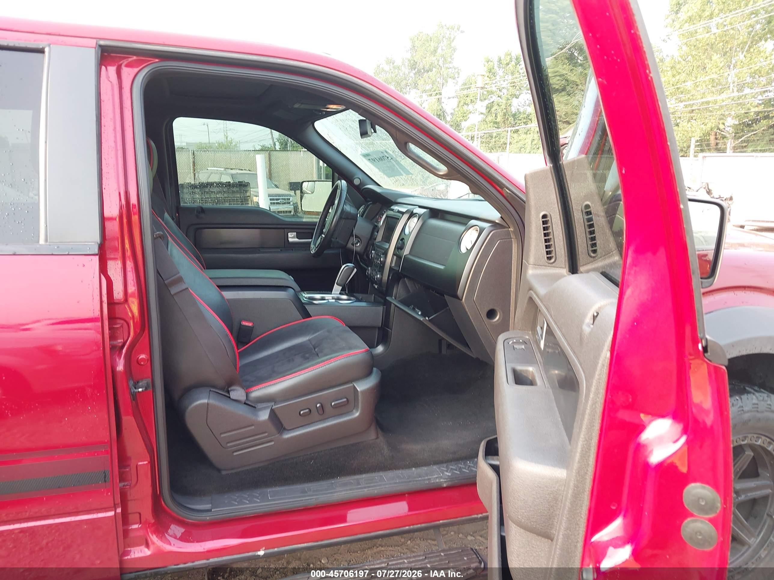 2014 Ford F-150 Fx4 Красный vin: 1FTFW1EF1EFC90832