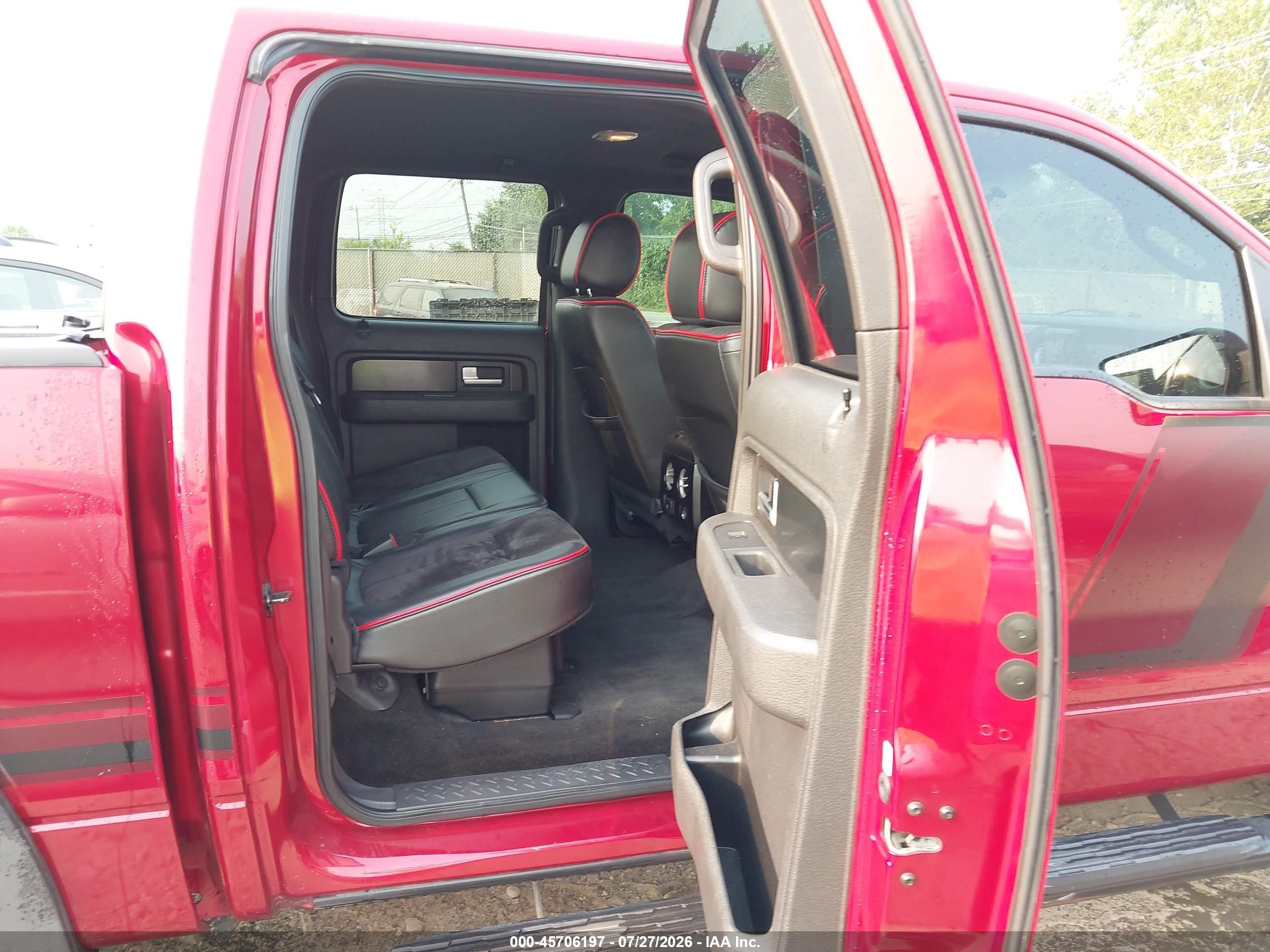 2014 Ford F-150 Fx4 Красный vin: 1FTFW1EF1EFC90832